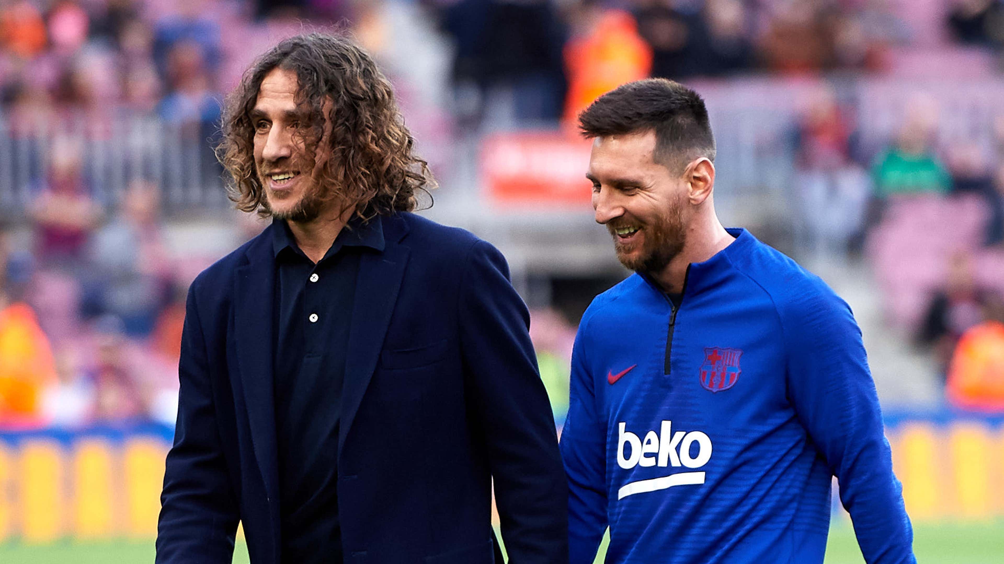 Carles Puyol/Lionel Messi Barcelona 2019-20