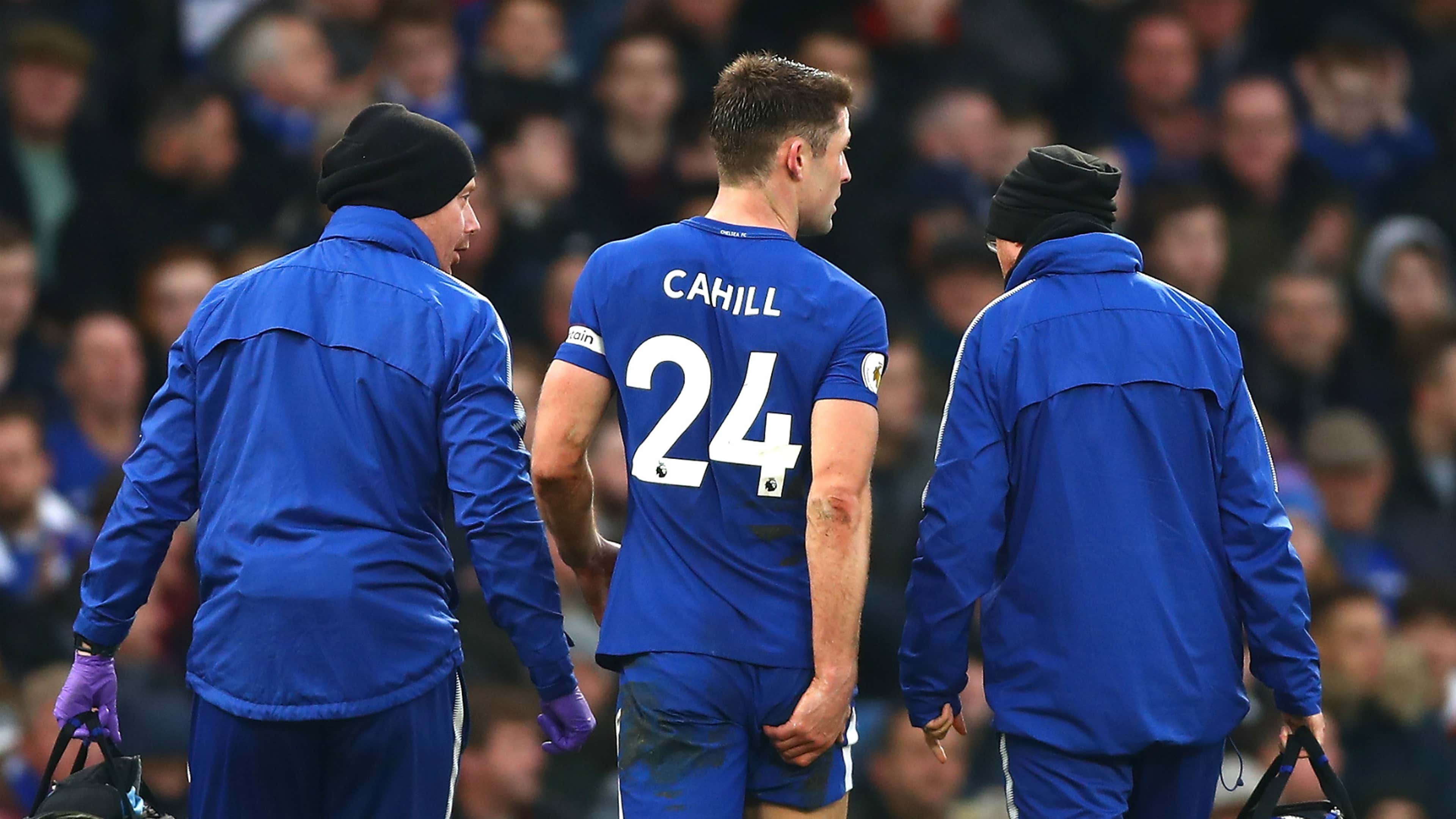 Gary Cahill Chelsea Leicester City