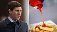 Steven Gerrard, tomato ketchup