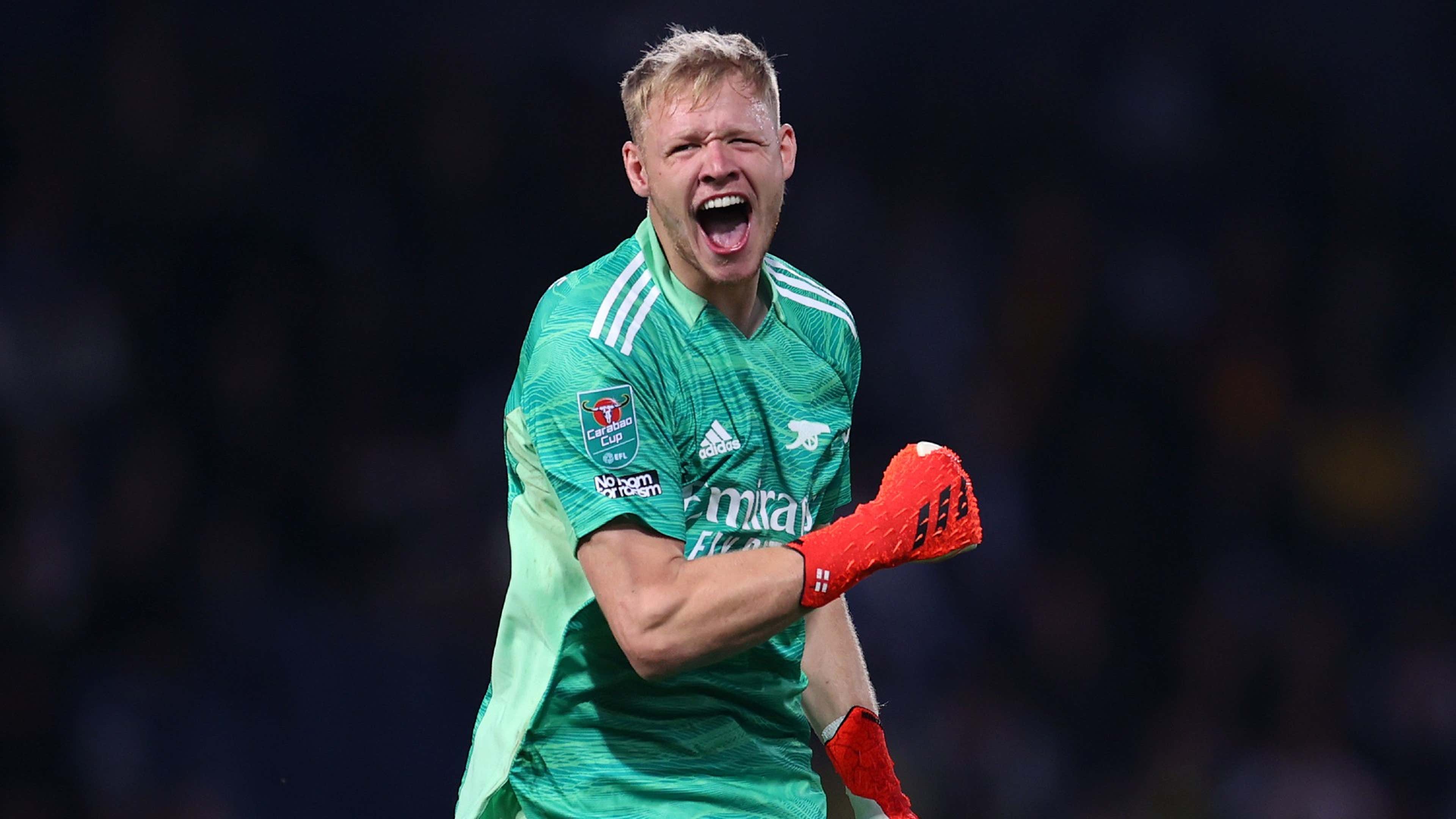 Arsenal keeper Ramsdale vows to oust Pickford as England No 1: 'By no means  am I second choice