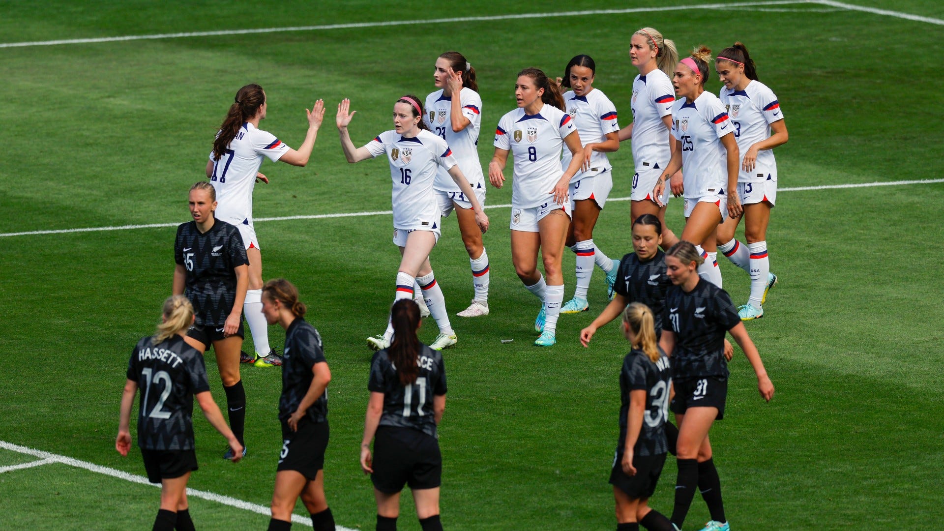 New last name, same result Swanson leads USWNT's win over New Zealand