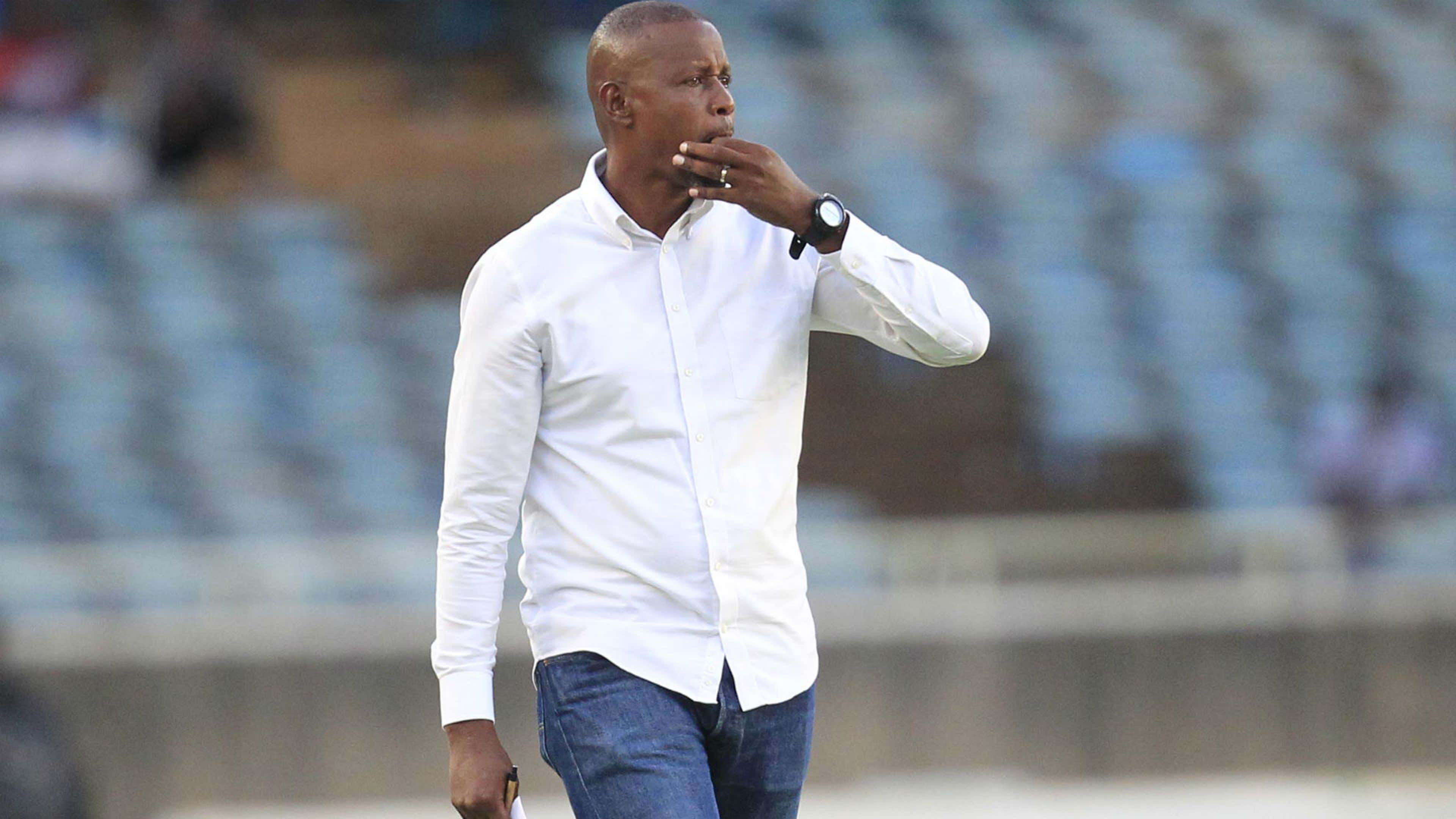 AFC Leopards coach Casa Mbungo in the derby.