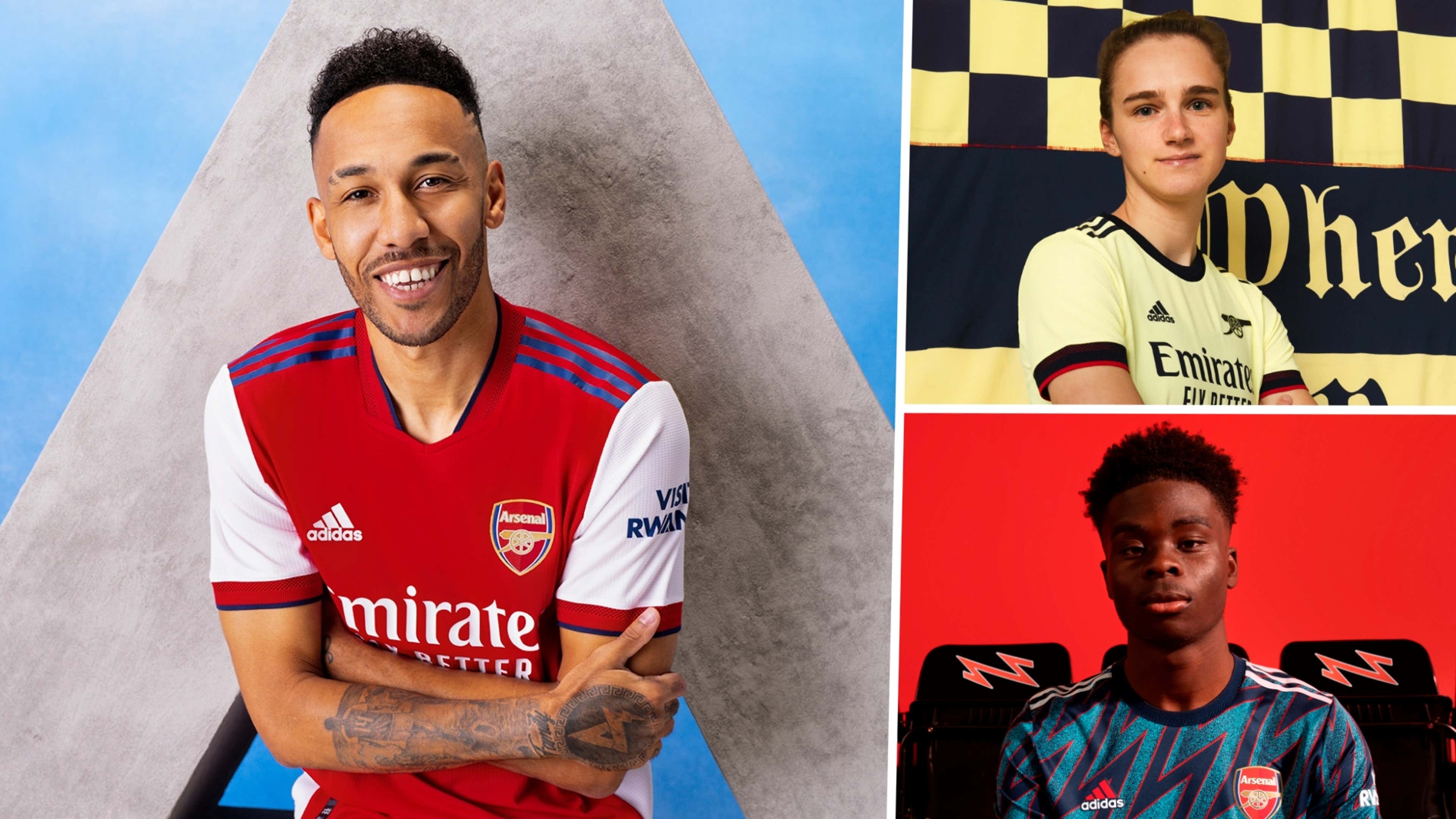 Arsenal 2021-22 kit: New home and away jersey styles & release
