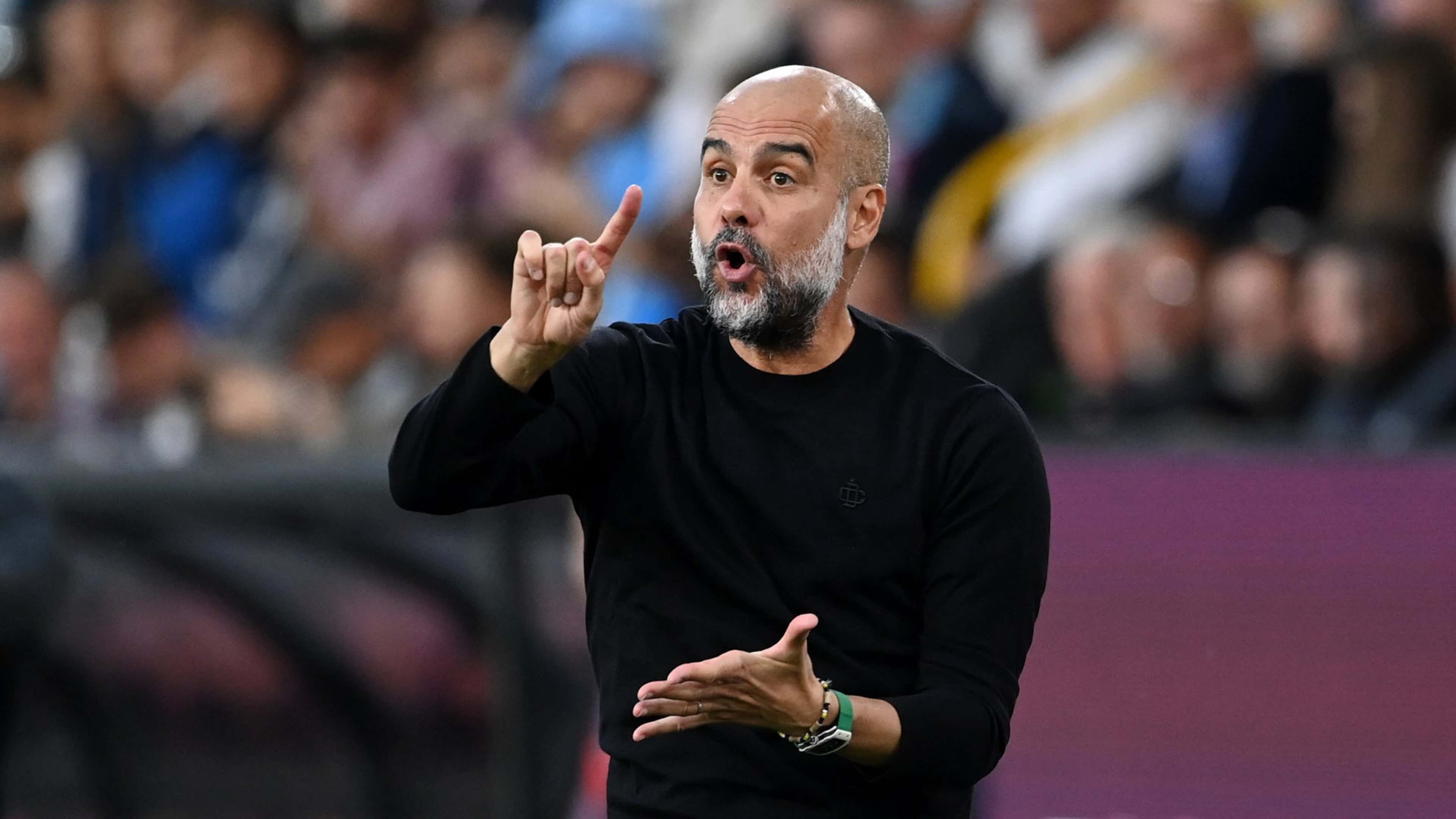 Man City boss Pep Guardiola plays down title race ramifications of Arsenal  clash as he insists his side are focused on the Champions League | Goal.com