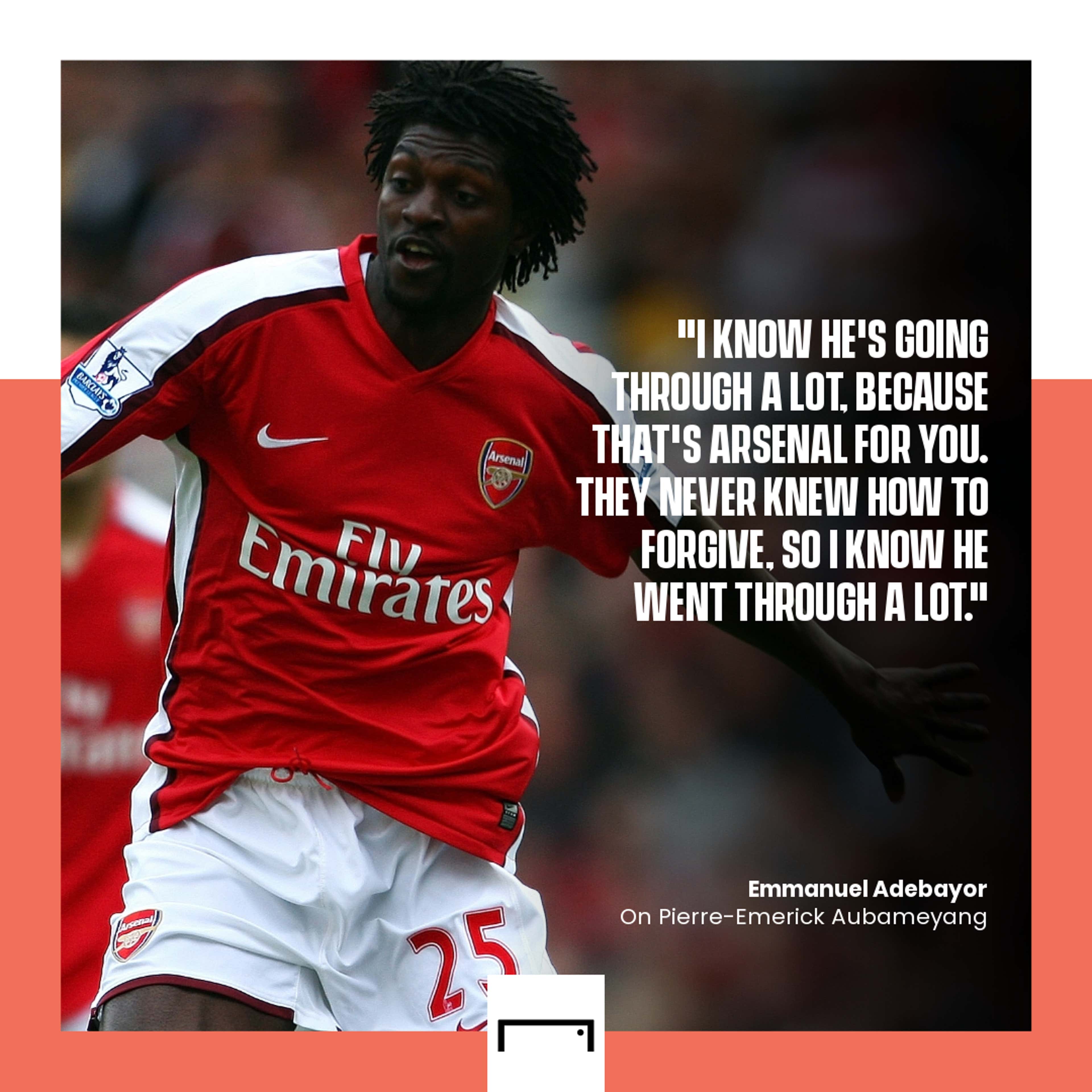 Adebayor Aubameyang Arsenal