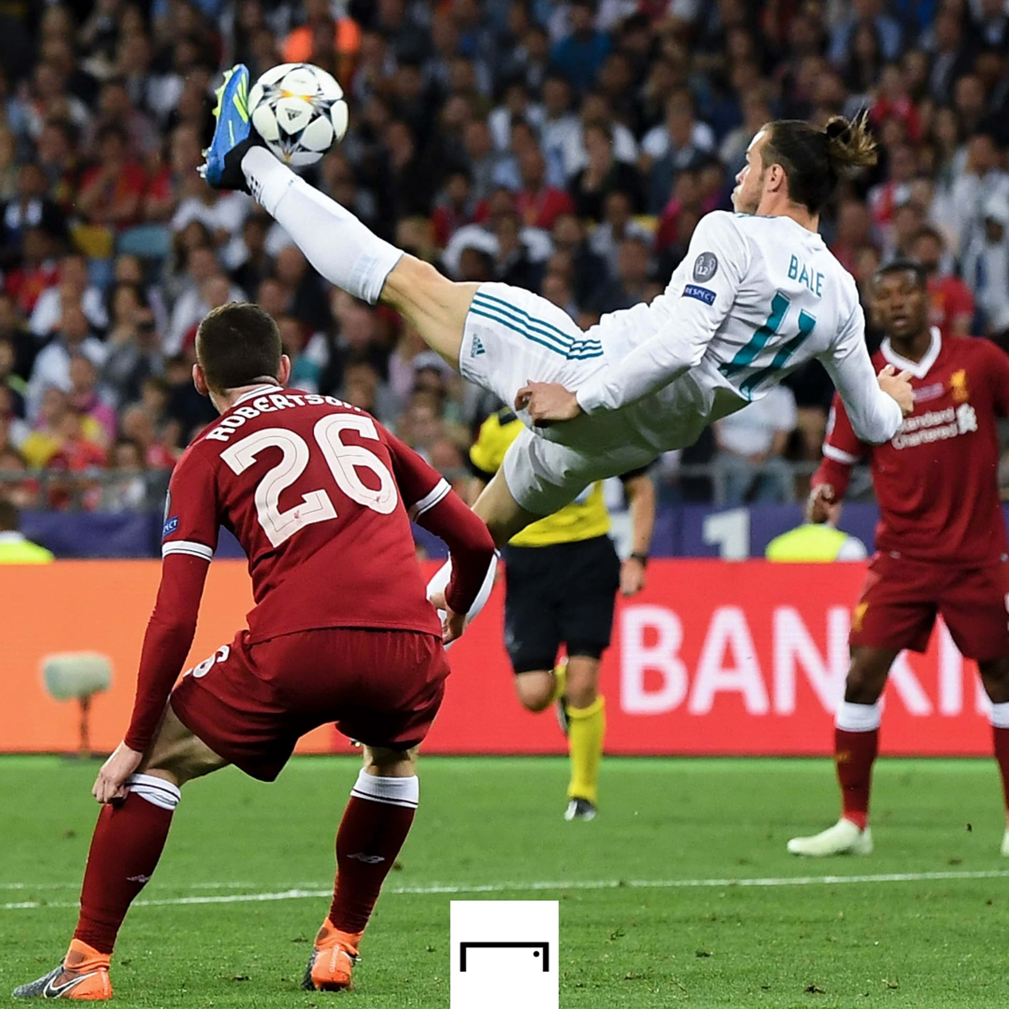 Gareth Bale Real Madrid Liverpool 2018 Champions League final GFX