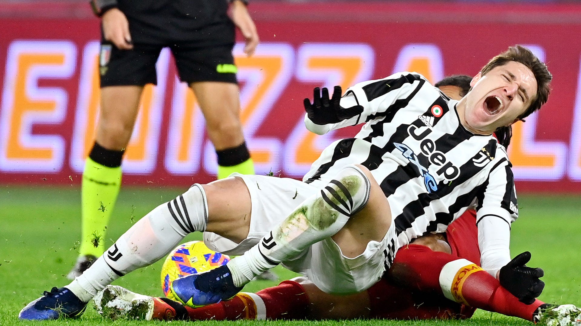 Federico Chiesa Juventus Roma Serie A 2021-22