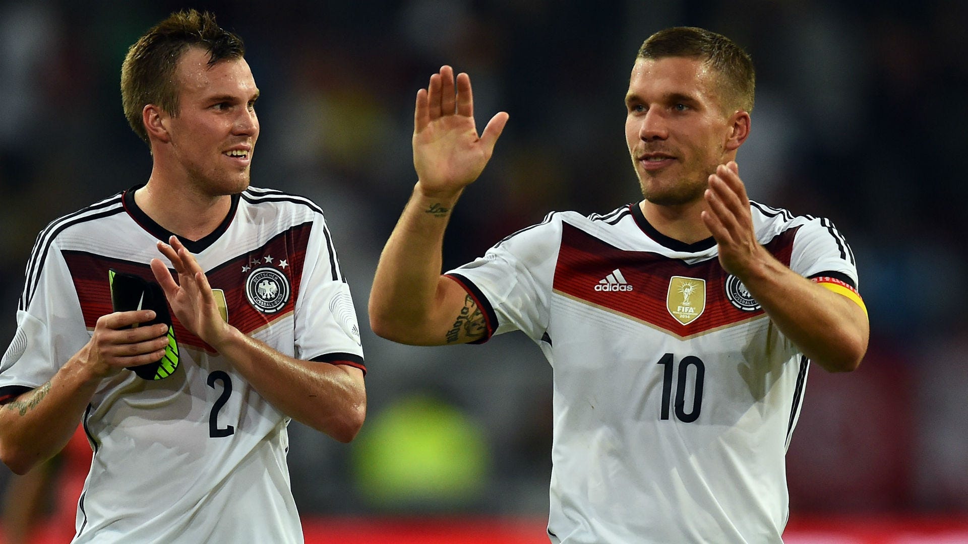 Germany: Kevin Grpßkreutz & Lukas Podolski