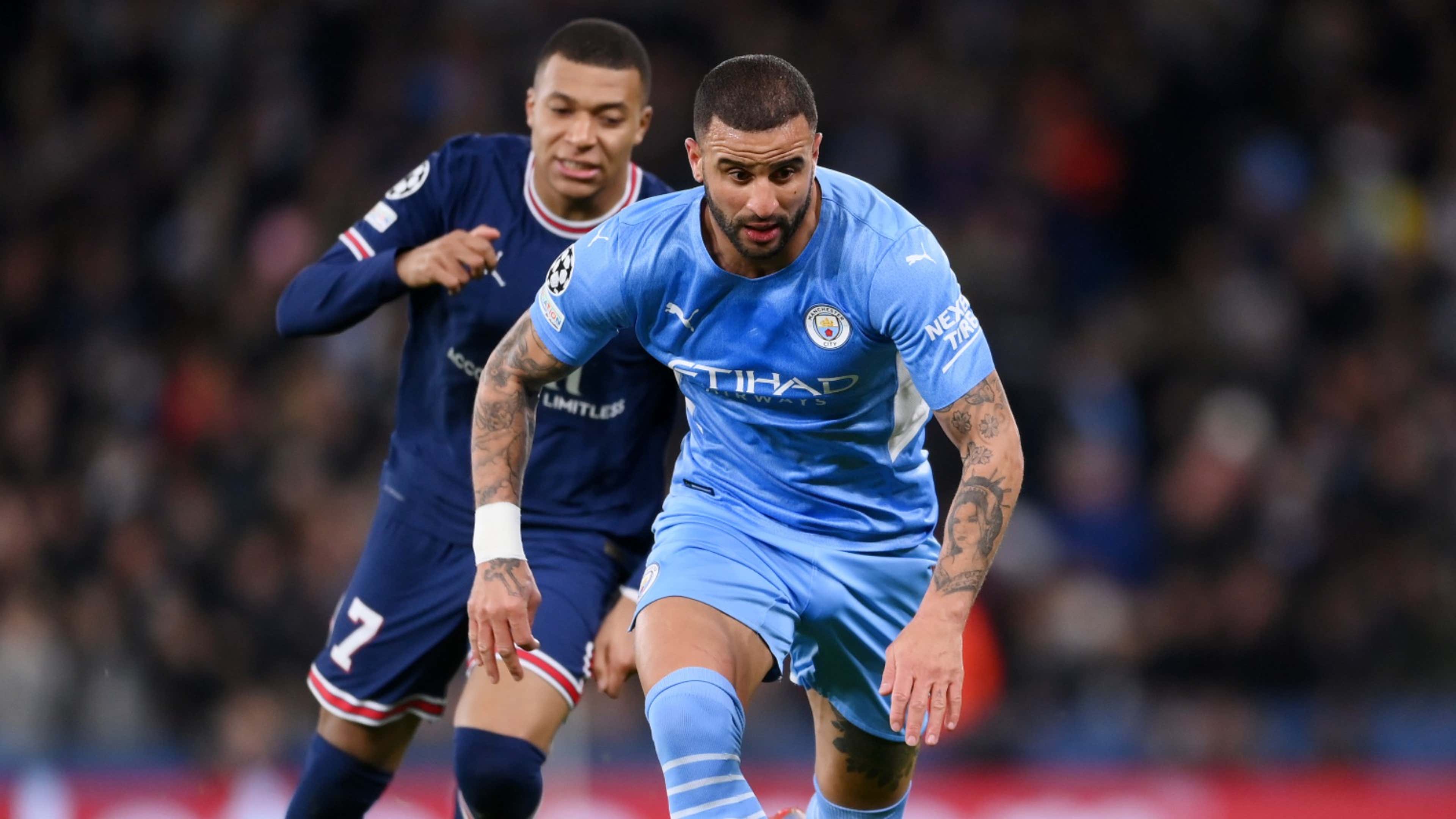 England ace Kyle Walker hopes to have Kylian Mbappe in his back