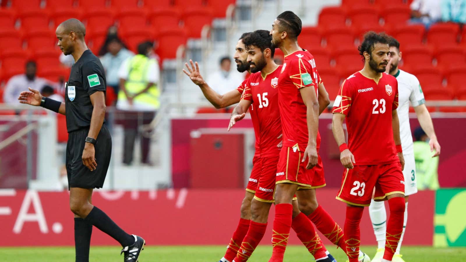 Bahrain Iraq Arab cup 03.12.2021