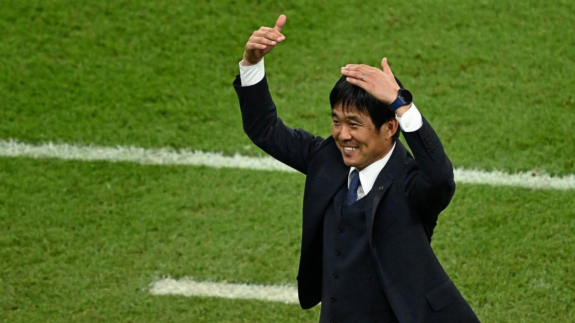 Hajime Moriyasu praises Japan's European education after upset win