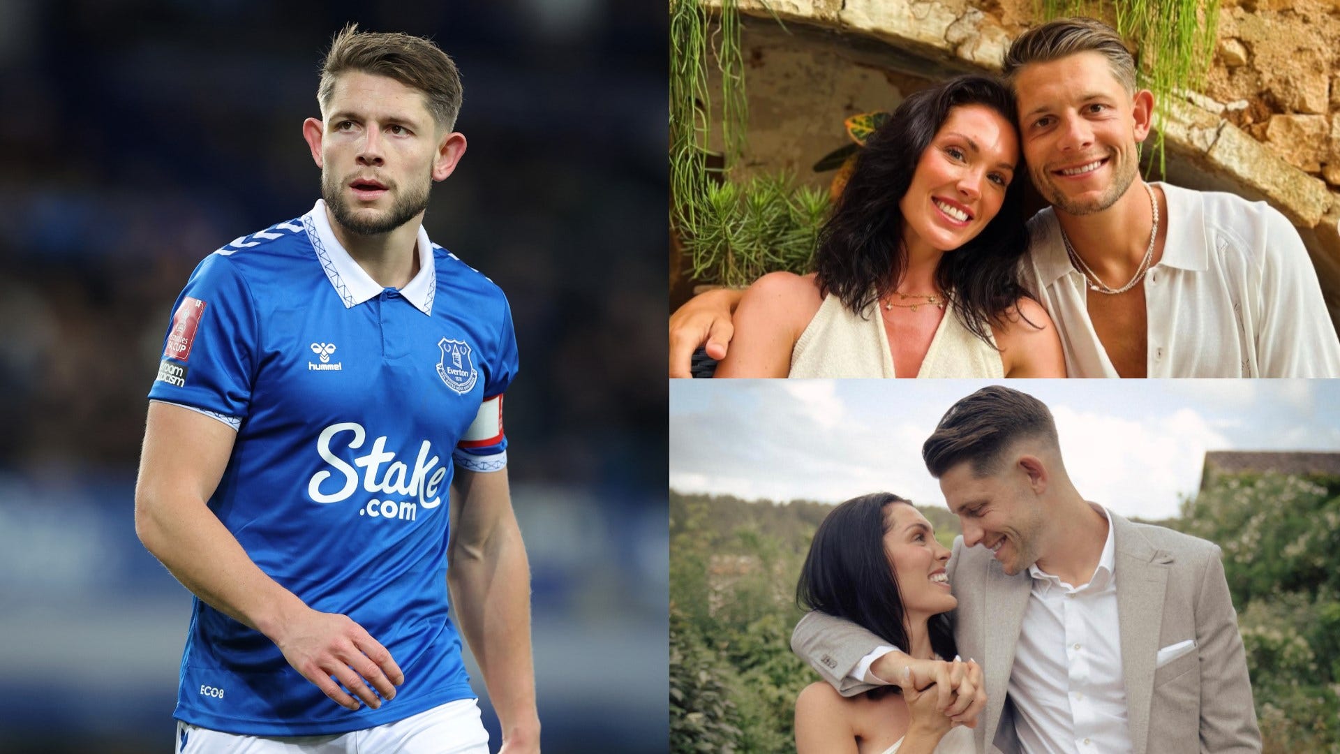 VIDEO: 'S****ing' - Everton star James Tarkowski and wife Samantha give brutally honest answer when asked about favourite activity