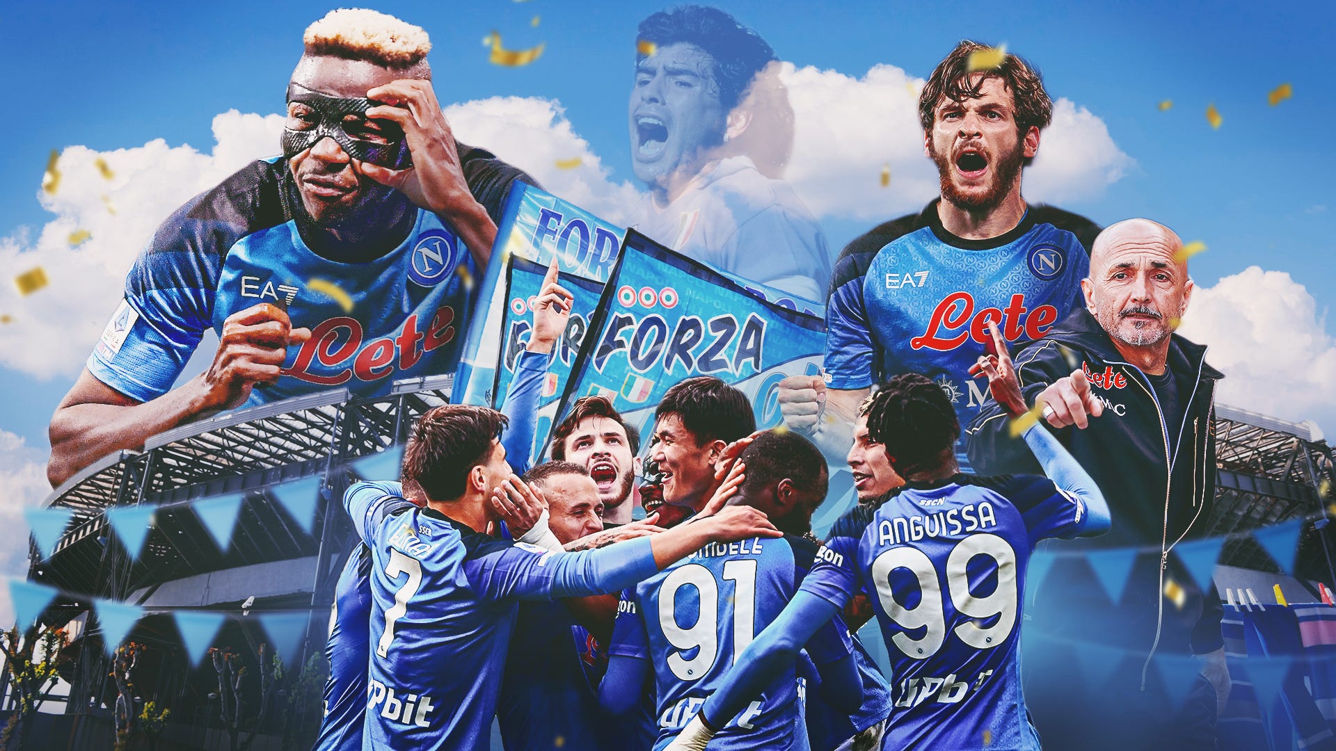 Depuis 1990, enfin Naples remporte le Scudetto Serie A