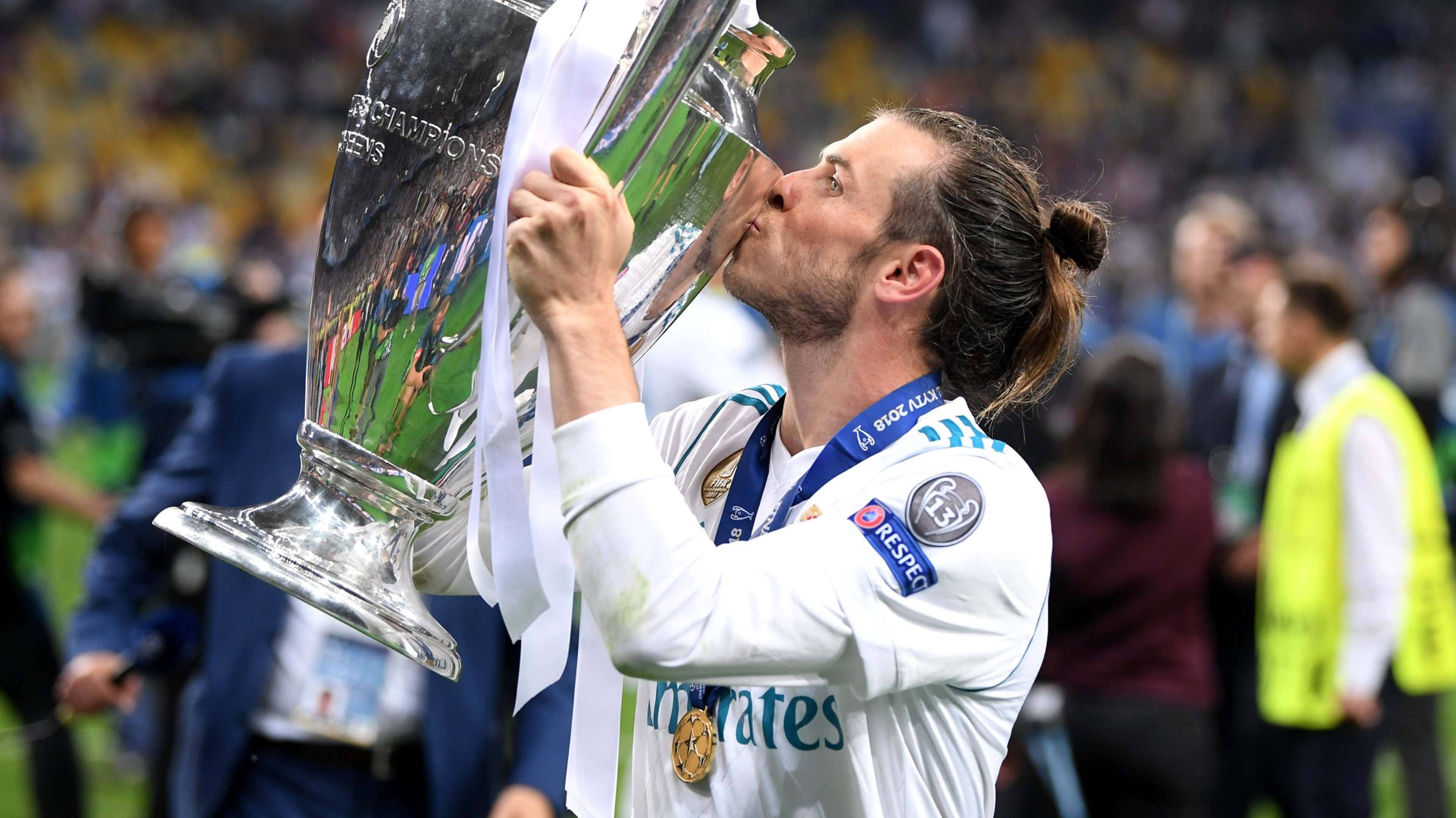 Gareth Bale Real Madrid Champions League trophy