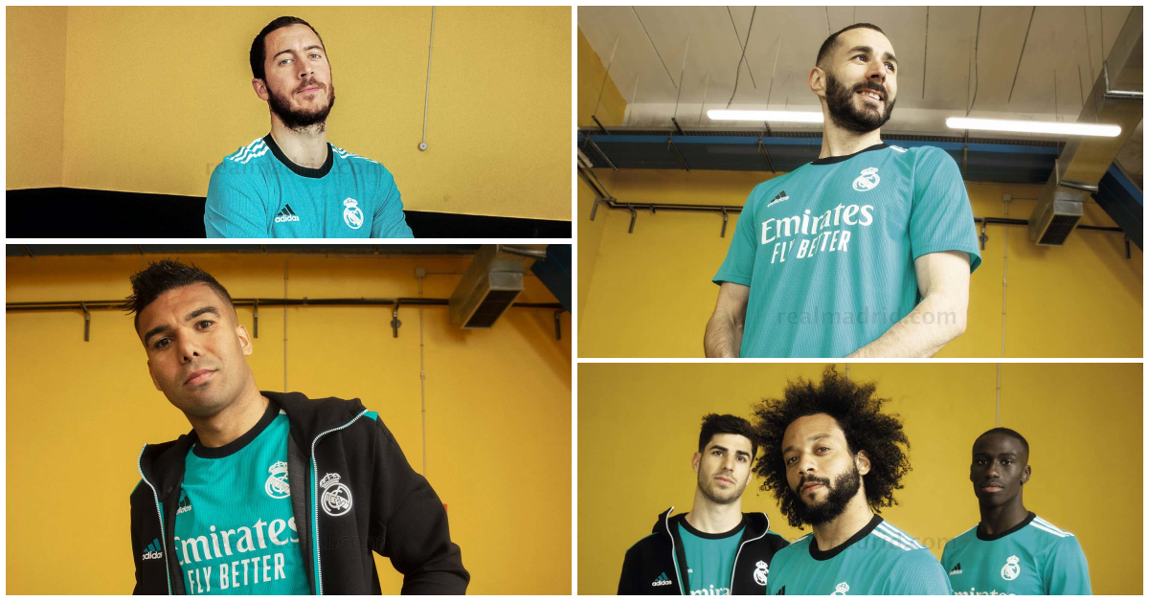 Camisetas del Real Madrid 2021/2022: Nuevas equipaciones, diseño