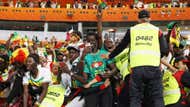 Senegal fans after their team's win against Ecuador.