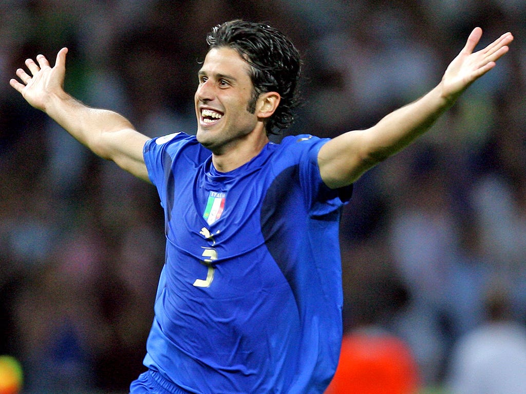 Fabio Grosso Italy World Cup 2006