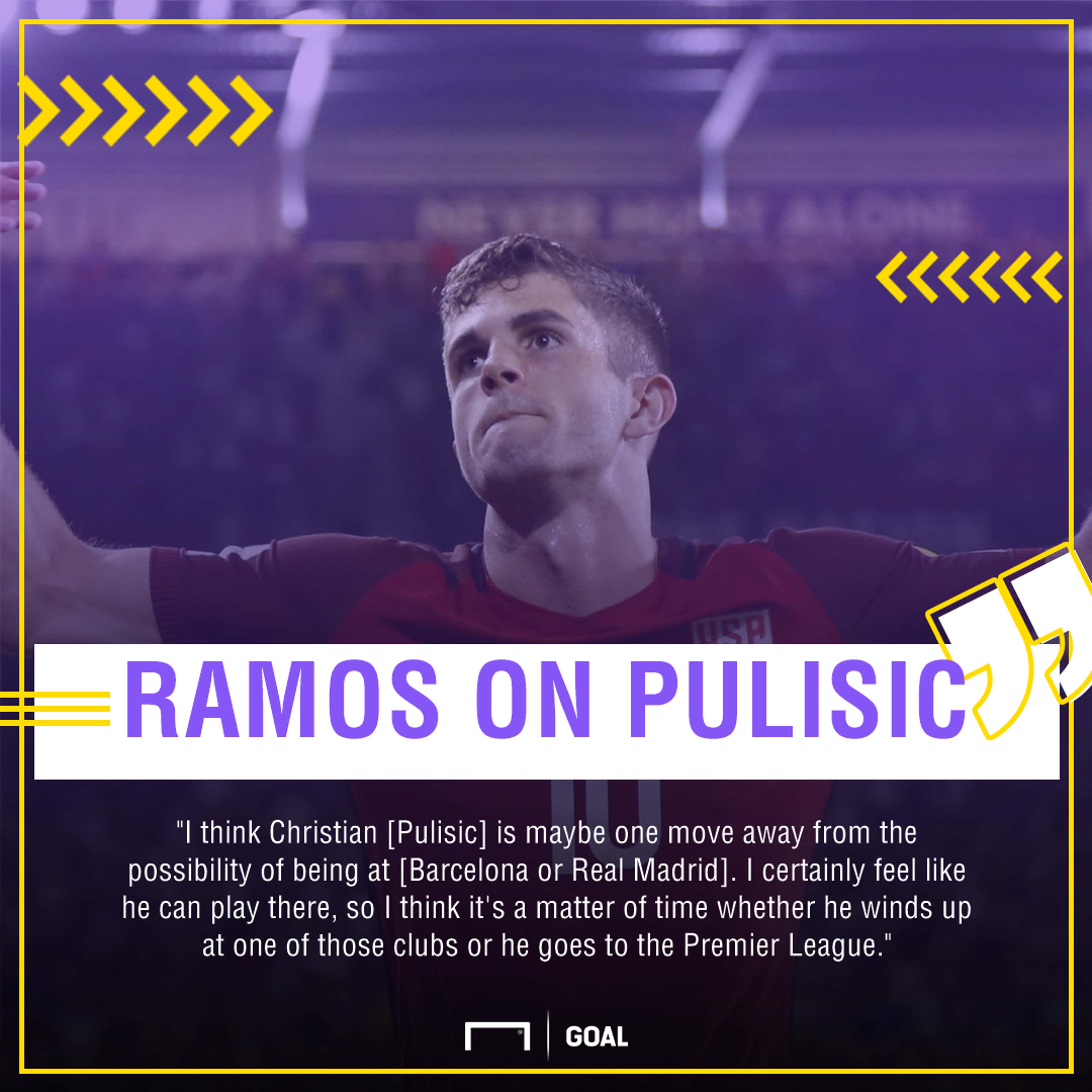 Ramos Pulisic quote