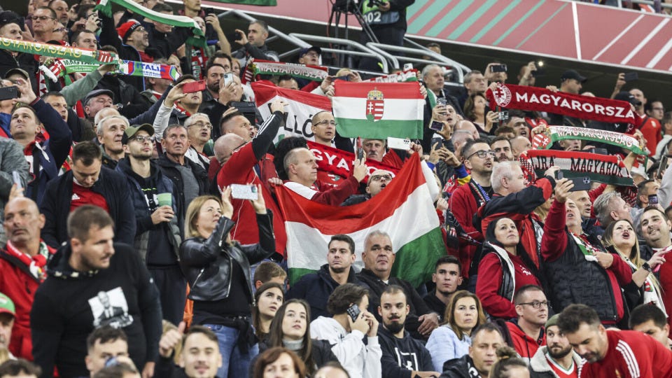 Hungary fans