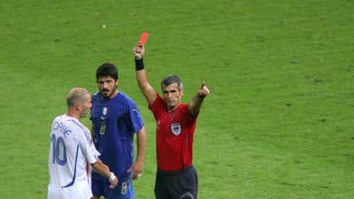 Zinedine Zidane, 2006 World Cup red card