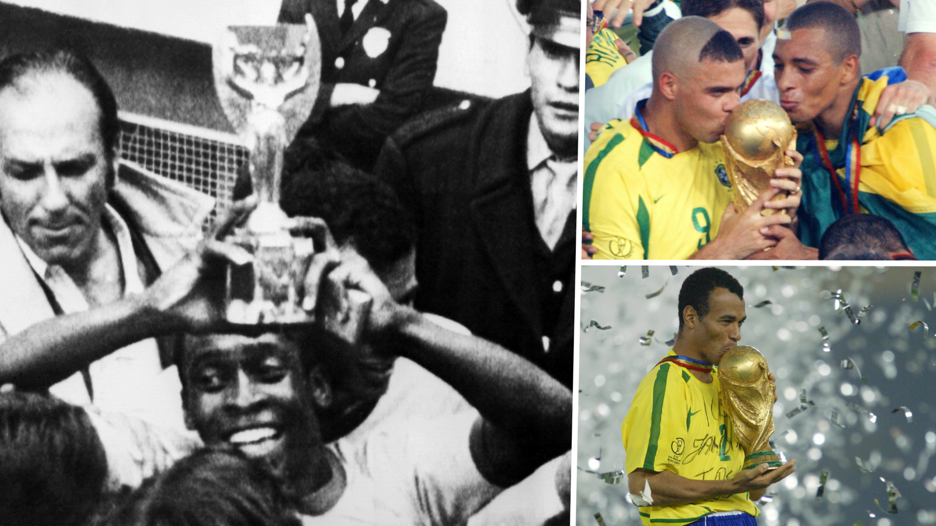 Joueurs plus de fois vainqueurs Coupe du monde Pelé Ronaldo Cafu