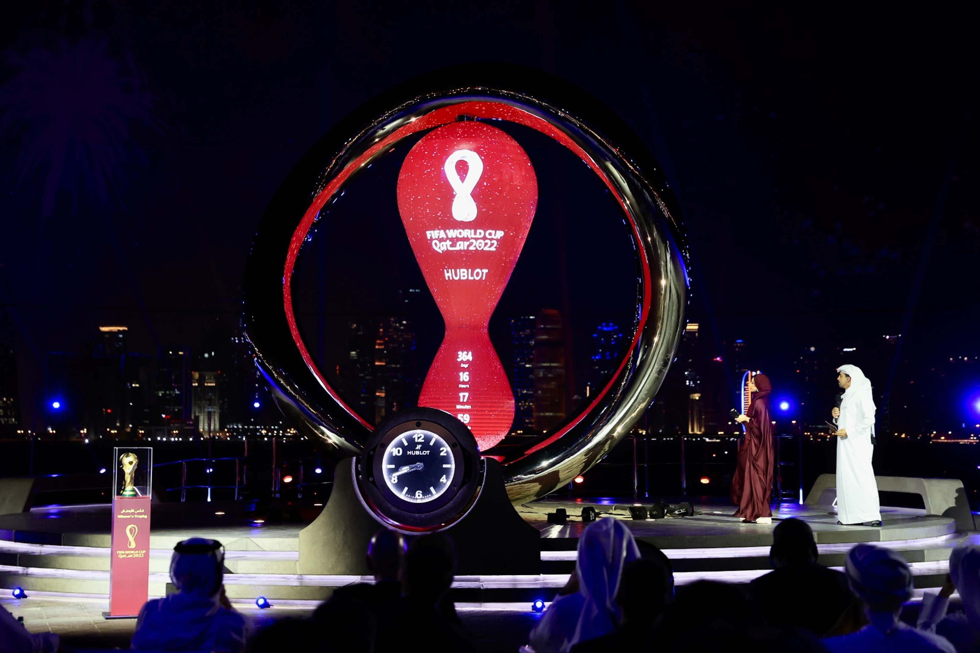 2022 World Cup Countdown Clock, Qatar