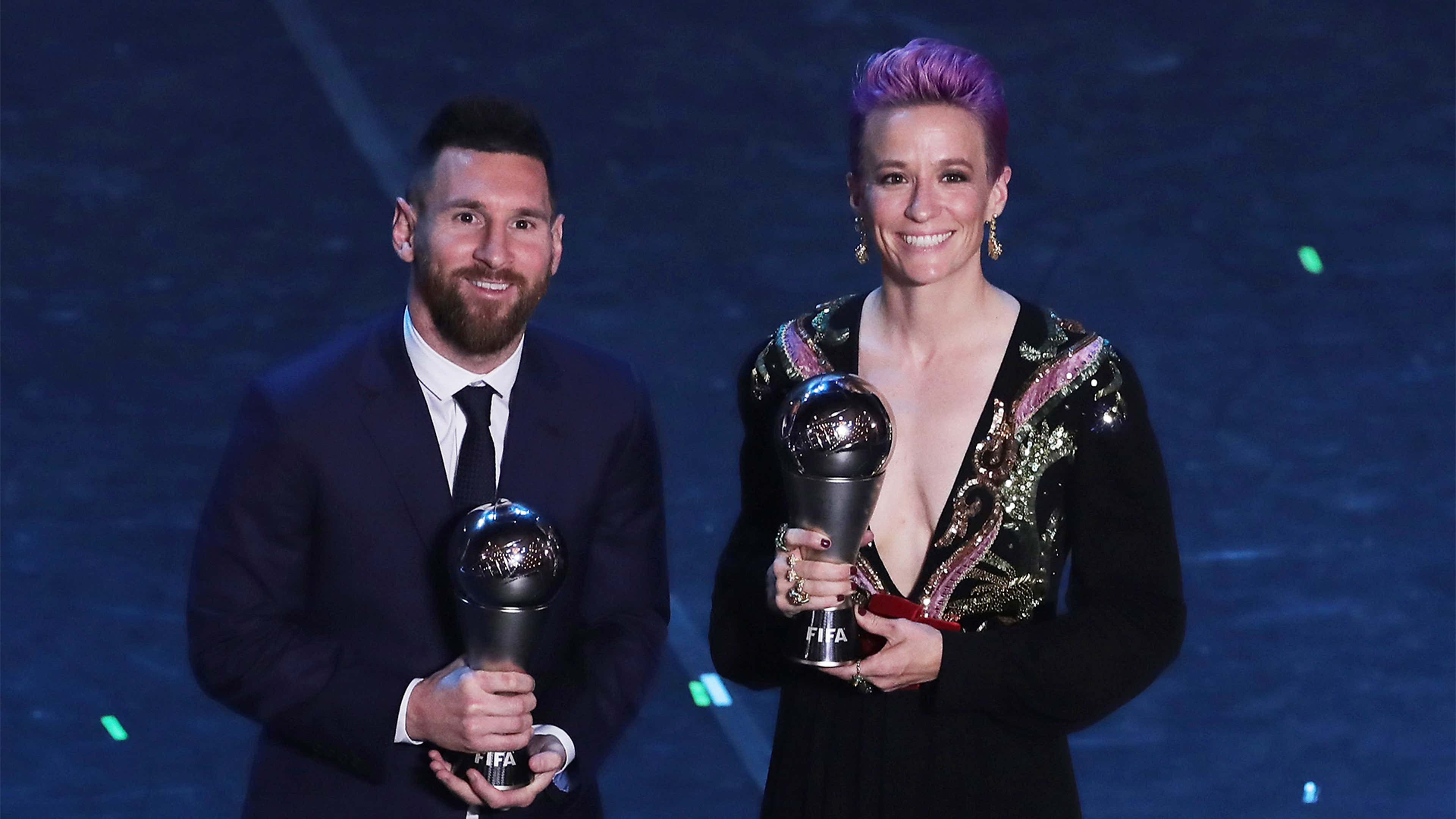 Megan Rapinoe Lionel Messi The Best 2019