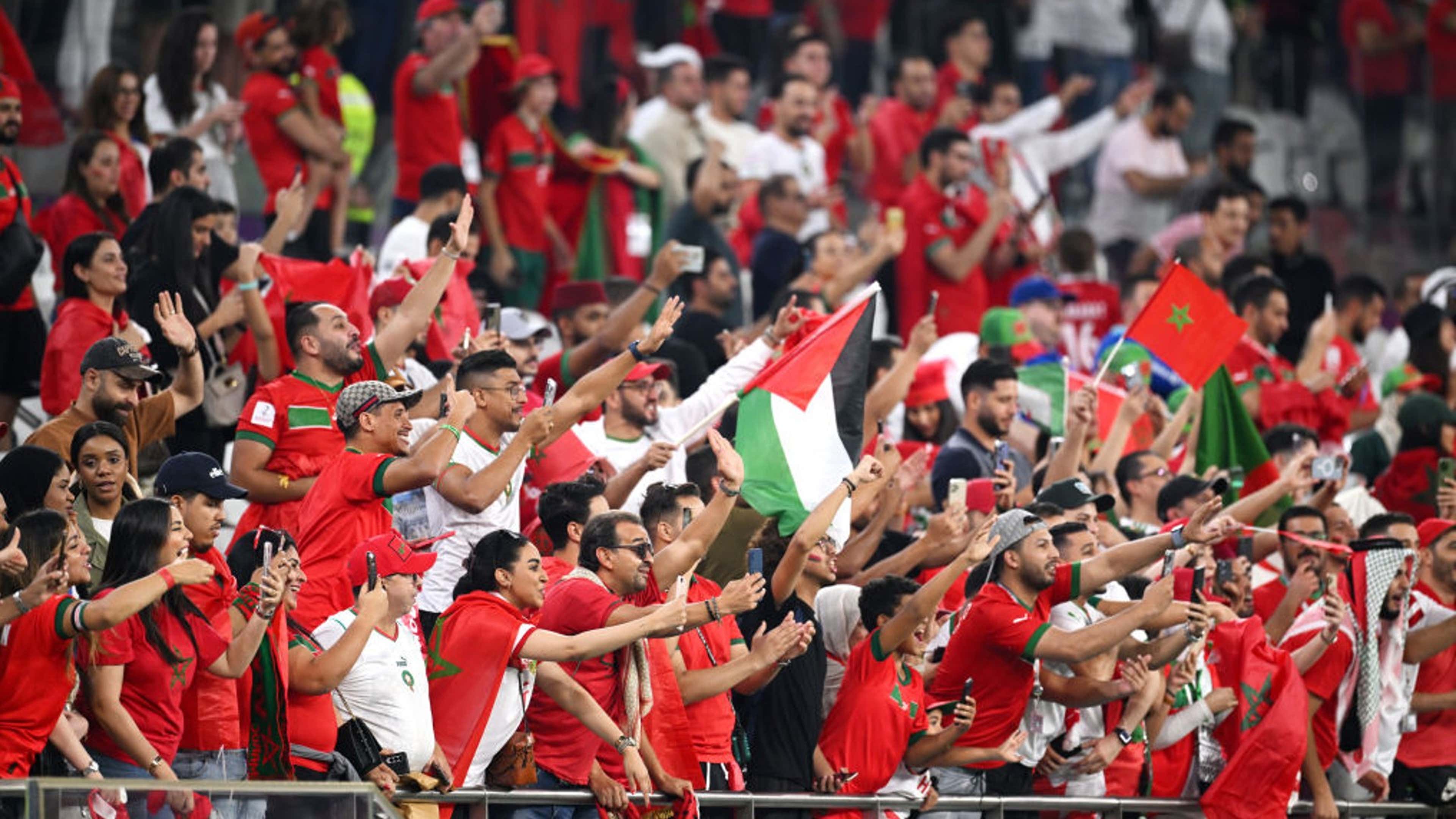 Coupe du Monde Football Match Écharpe National Flag Bar Club Fan Cadeau  Fans Coupe du Monde Maroc