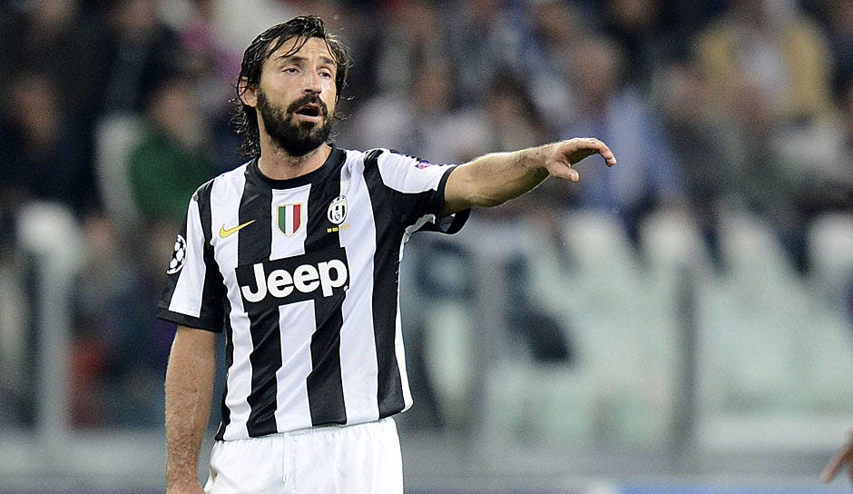 ONLY GERMANY Andrea Pirlo Juventus Turin