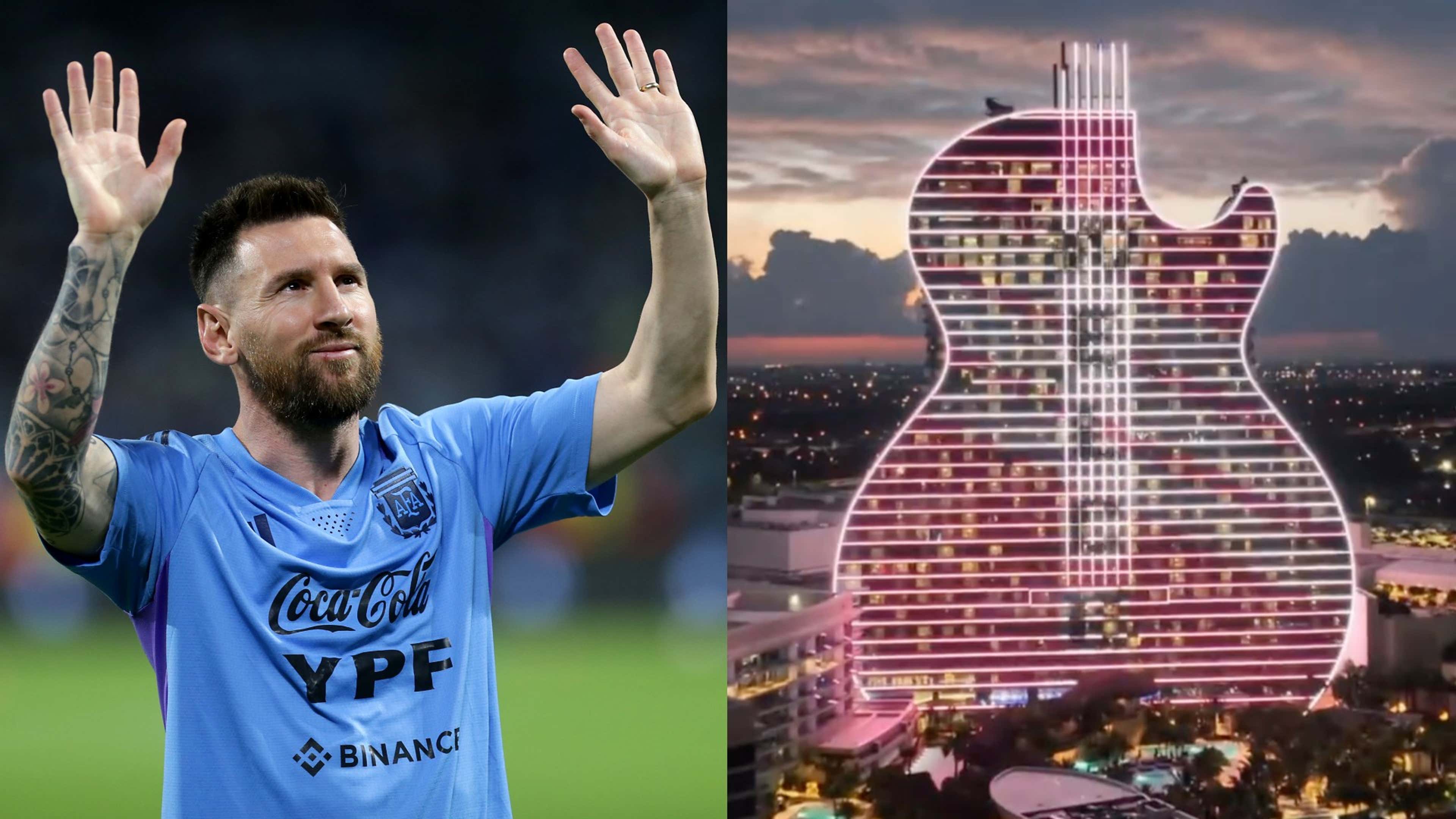 Lionel Messi Argentina Hard Rock hotel split