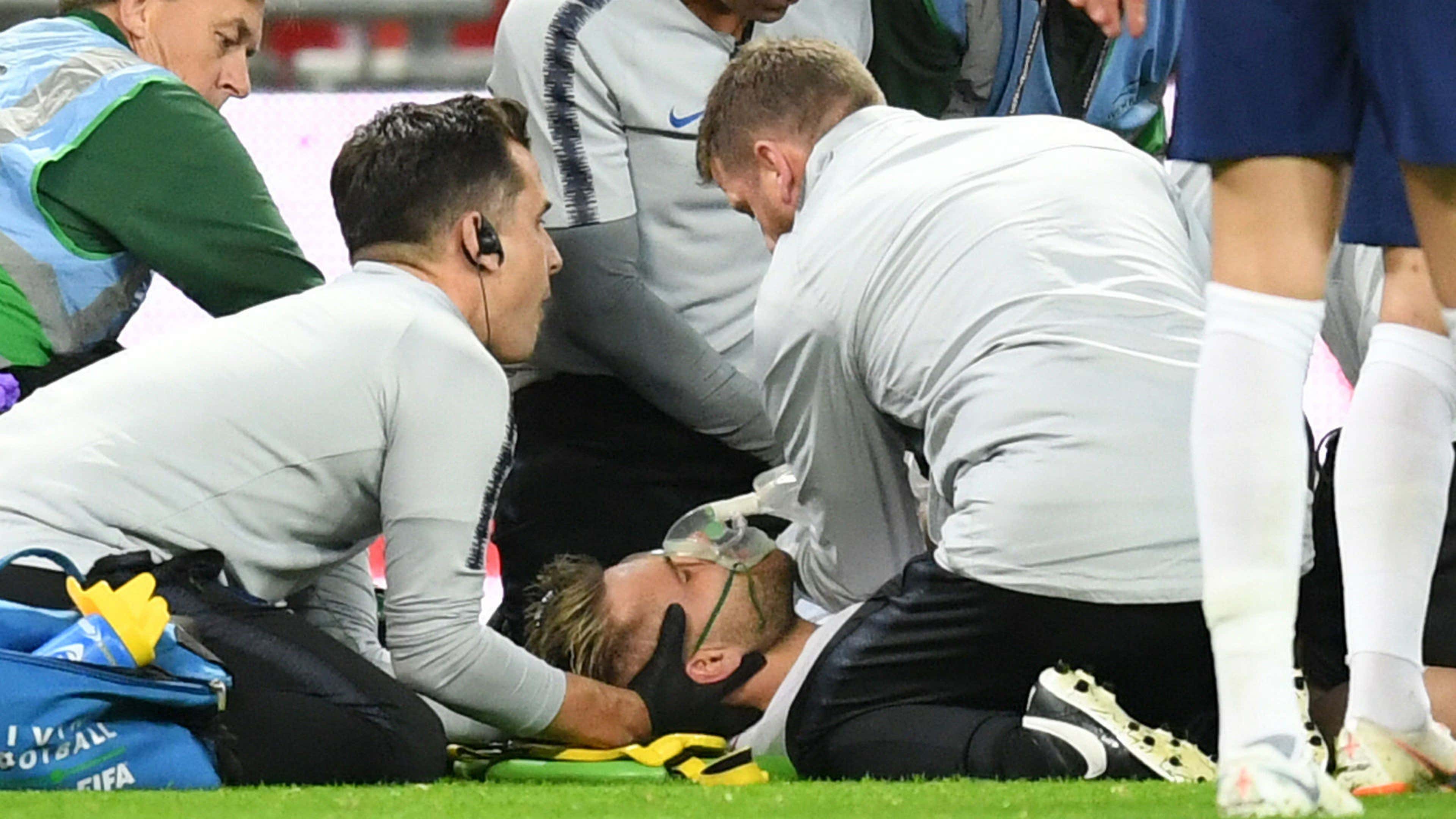Luke Shaw injury England Spain