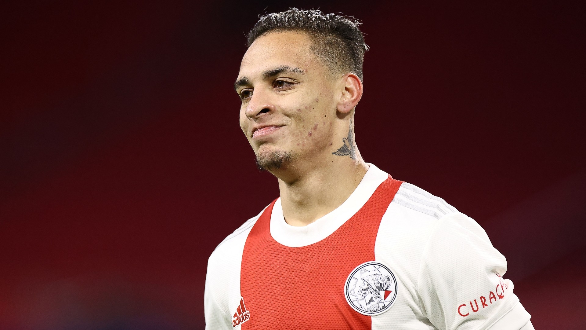 Watch: Young Ajax fan left disappointed as adult swipes Antony's shirt  after win vs Feyenoord | Goal.com
