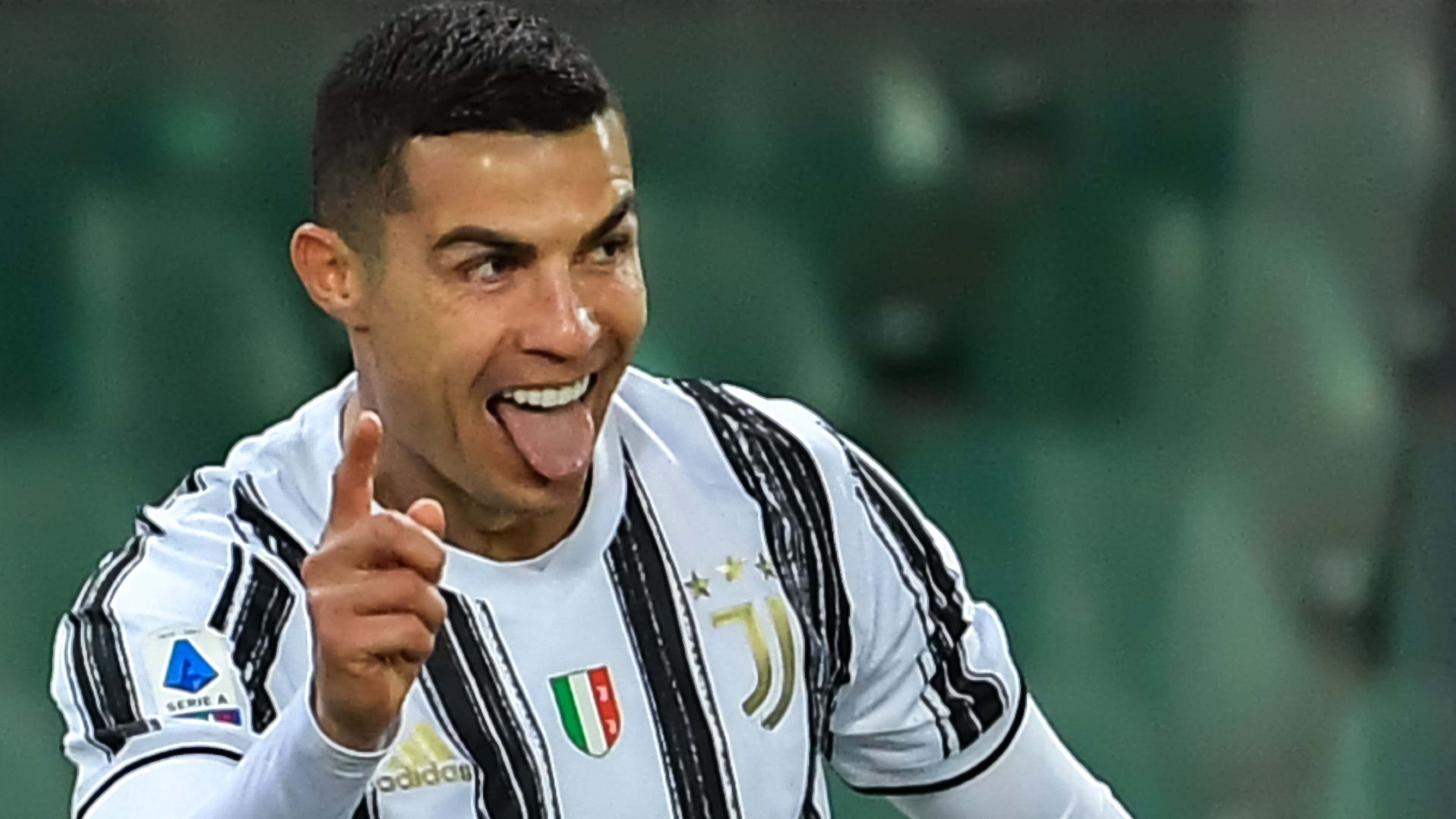 Cristiano Ronaldo does NOT look happy as Juventus star wears