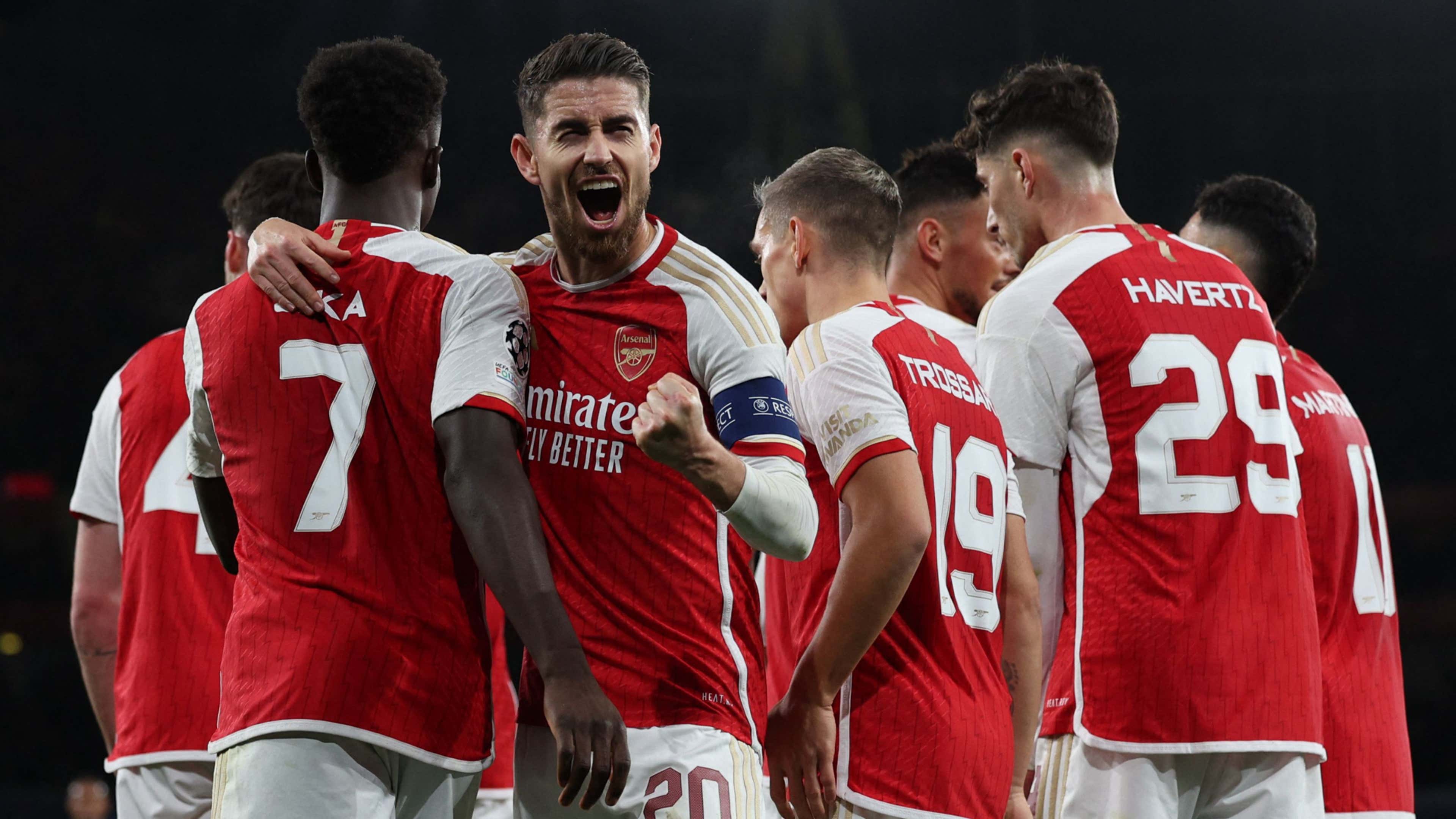 Arsenal player ratings vs Sevilla: Never doubt Bukayo Saka! Forward bounces back from quiet spell by inspiring Gunners to routine Champions League victory | Goal.com English Bahrain