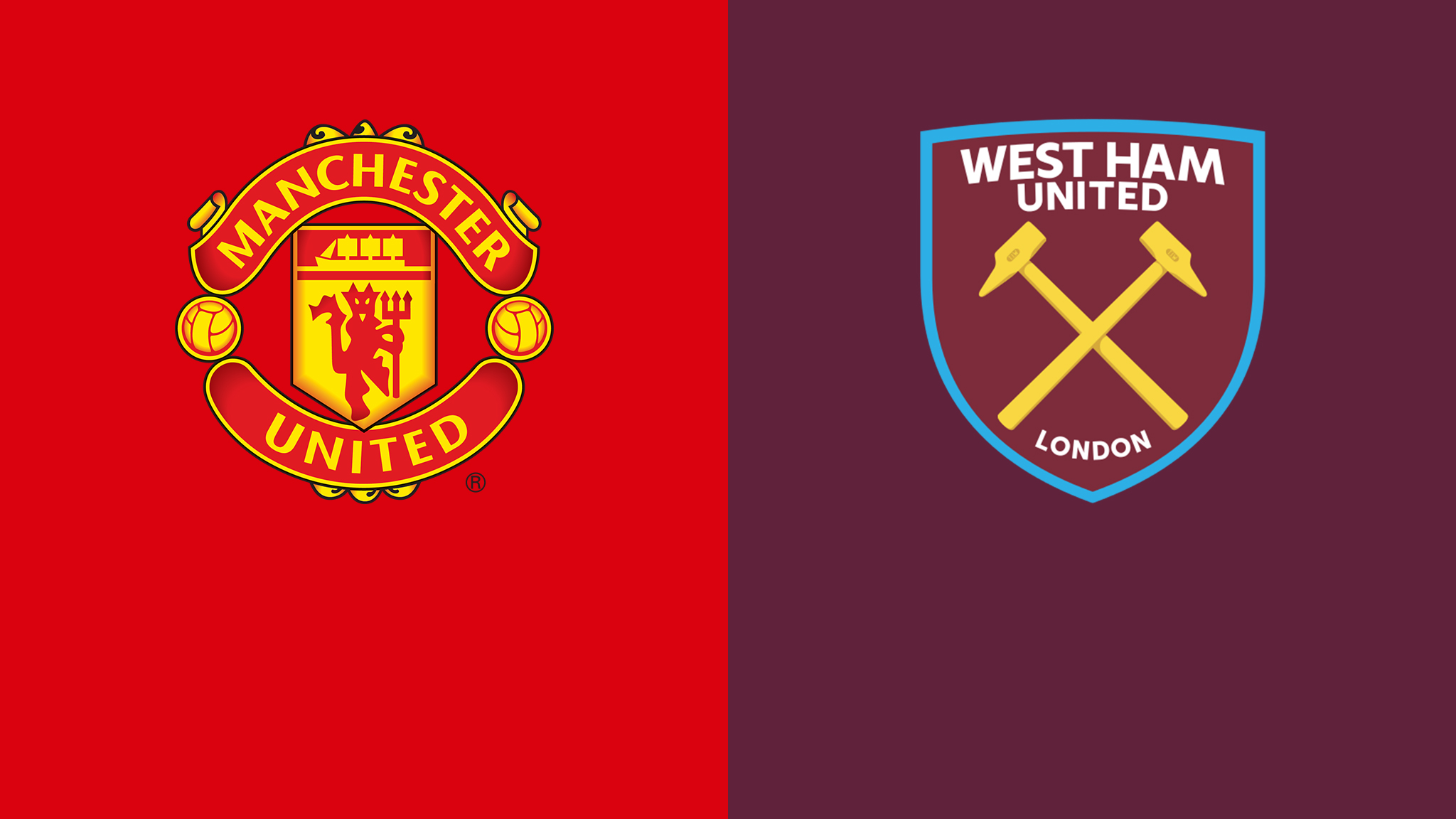 Manchester United vs West Ham United Lineups and LIVE updates Goal