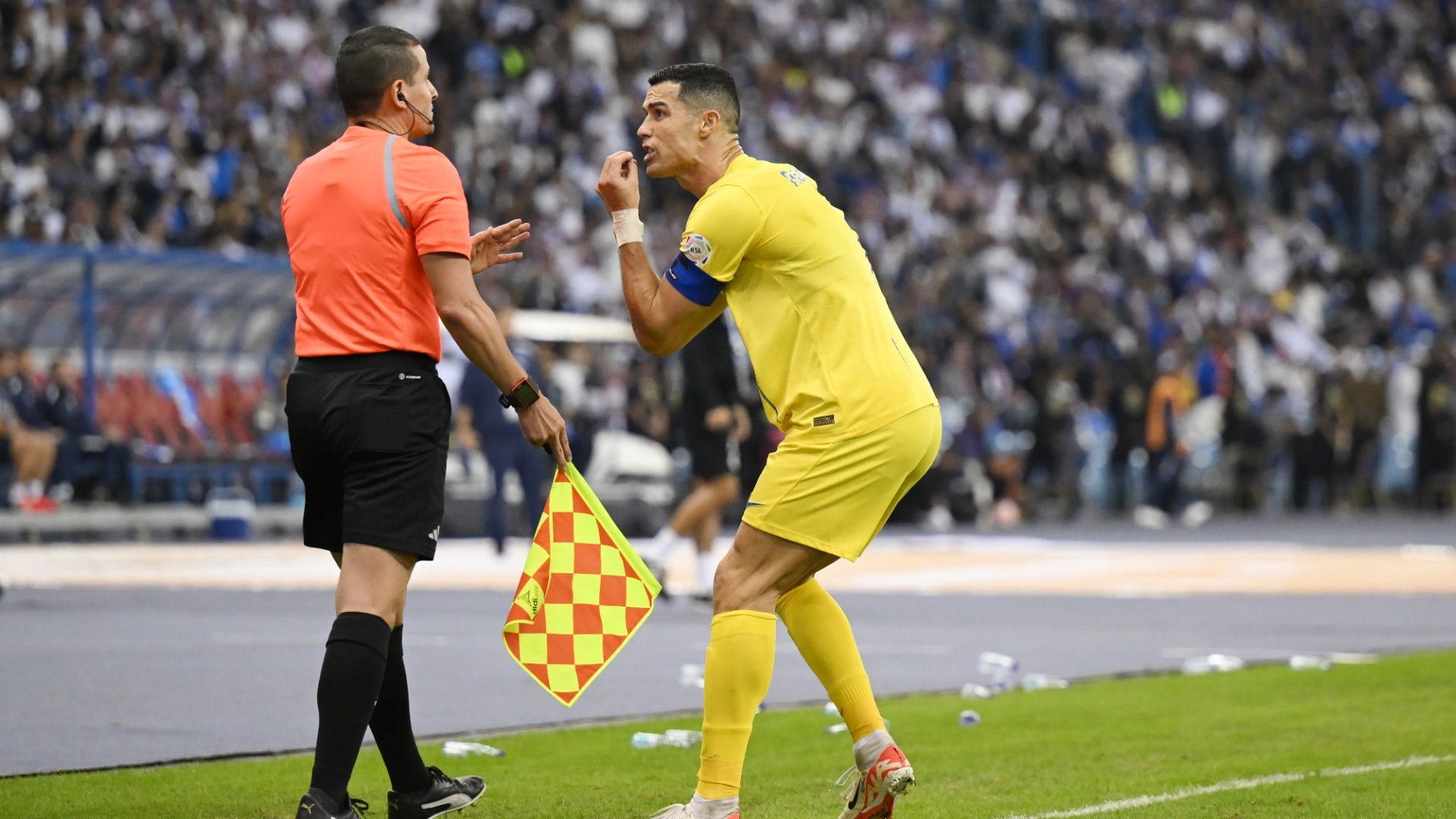 WATCH: Seething Cristiano Ronaldo confronts Al-Hilal president in furious outburst after full-time whistle of Al-Nassr's first league defeat of the season