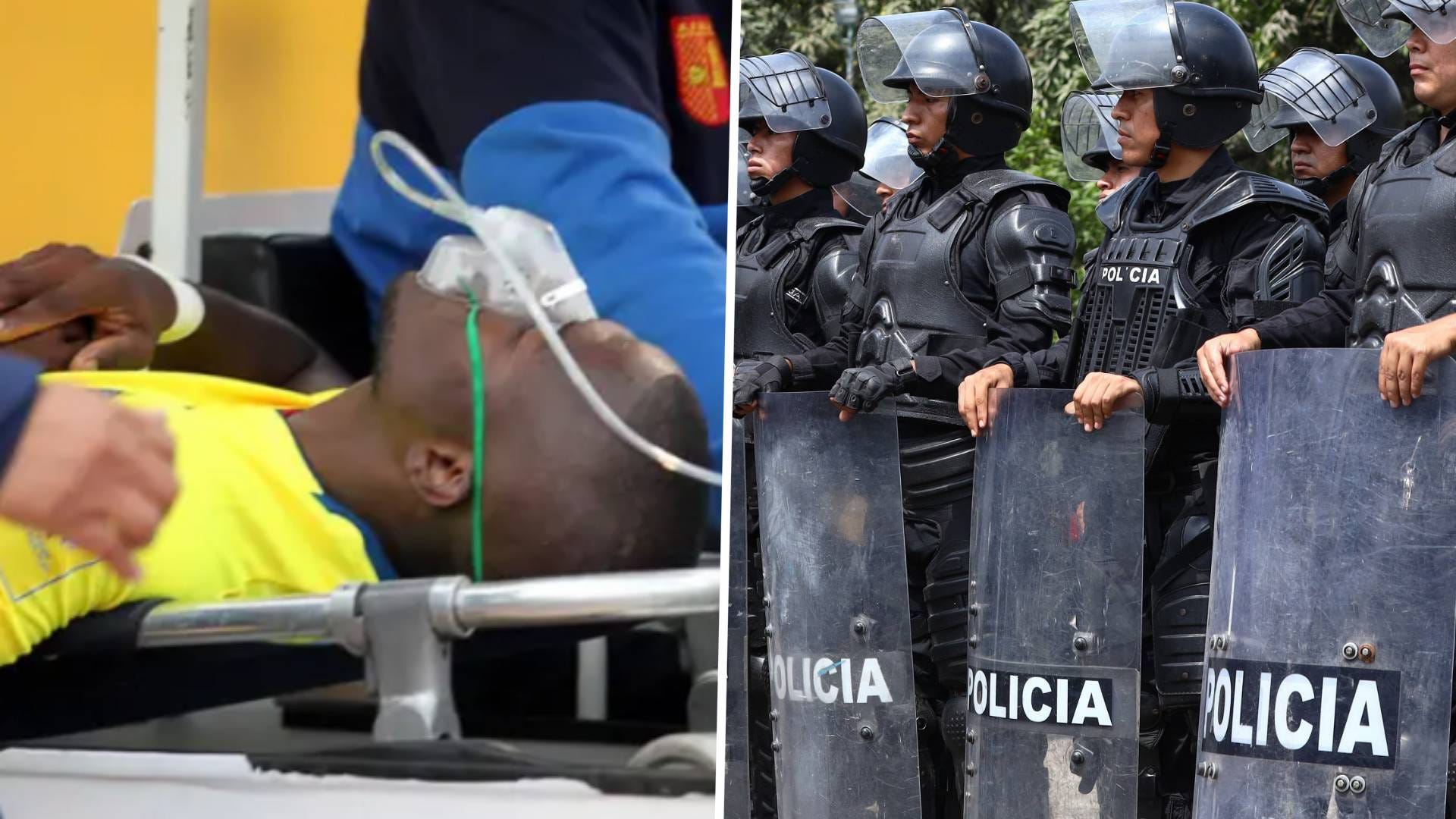 WK 2022: De Ecuadoriaanse ster Ener Valencia deed alsof hij gewond was om aan de politie te ontsnappen