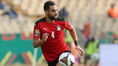 Amr El Solaya of Egypt during the 2021 Africa Cup of Nations Afcon.