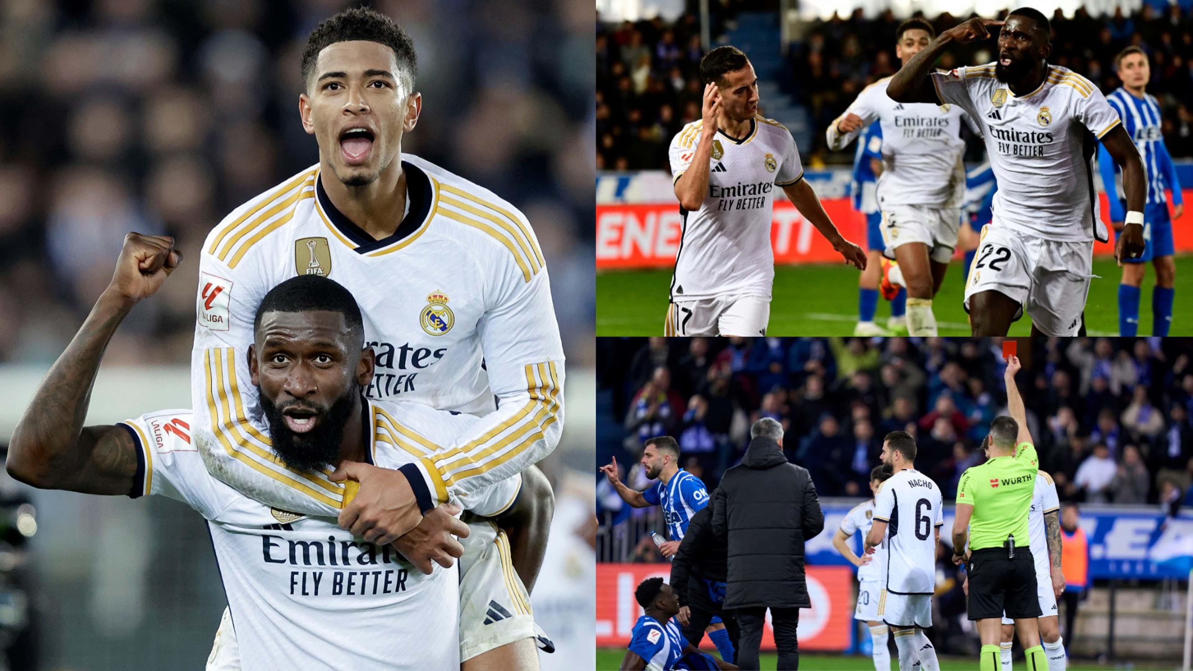 Real Madrid: 10-man Los Blancos score injury-time winner against