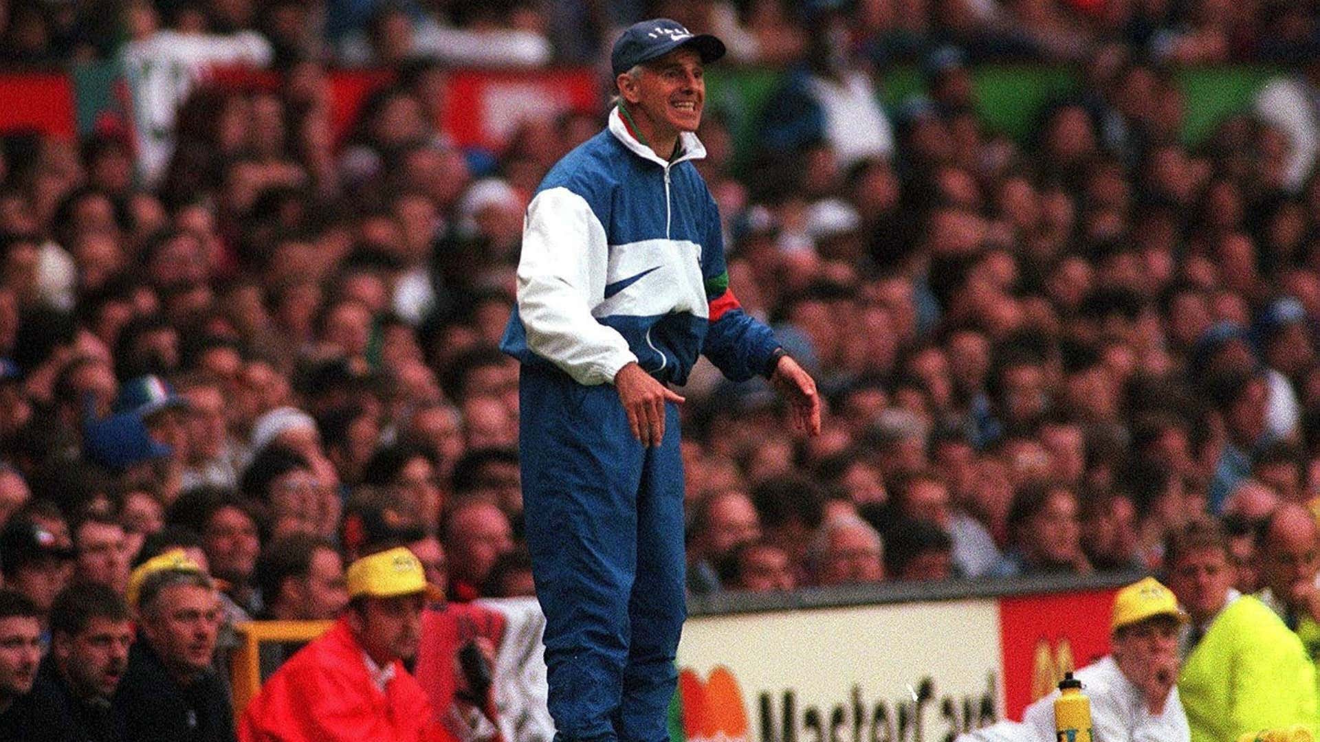 Arrigo Sacchi Italy Euro 1996
