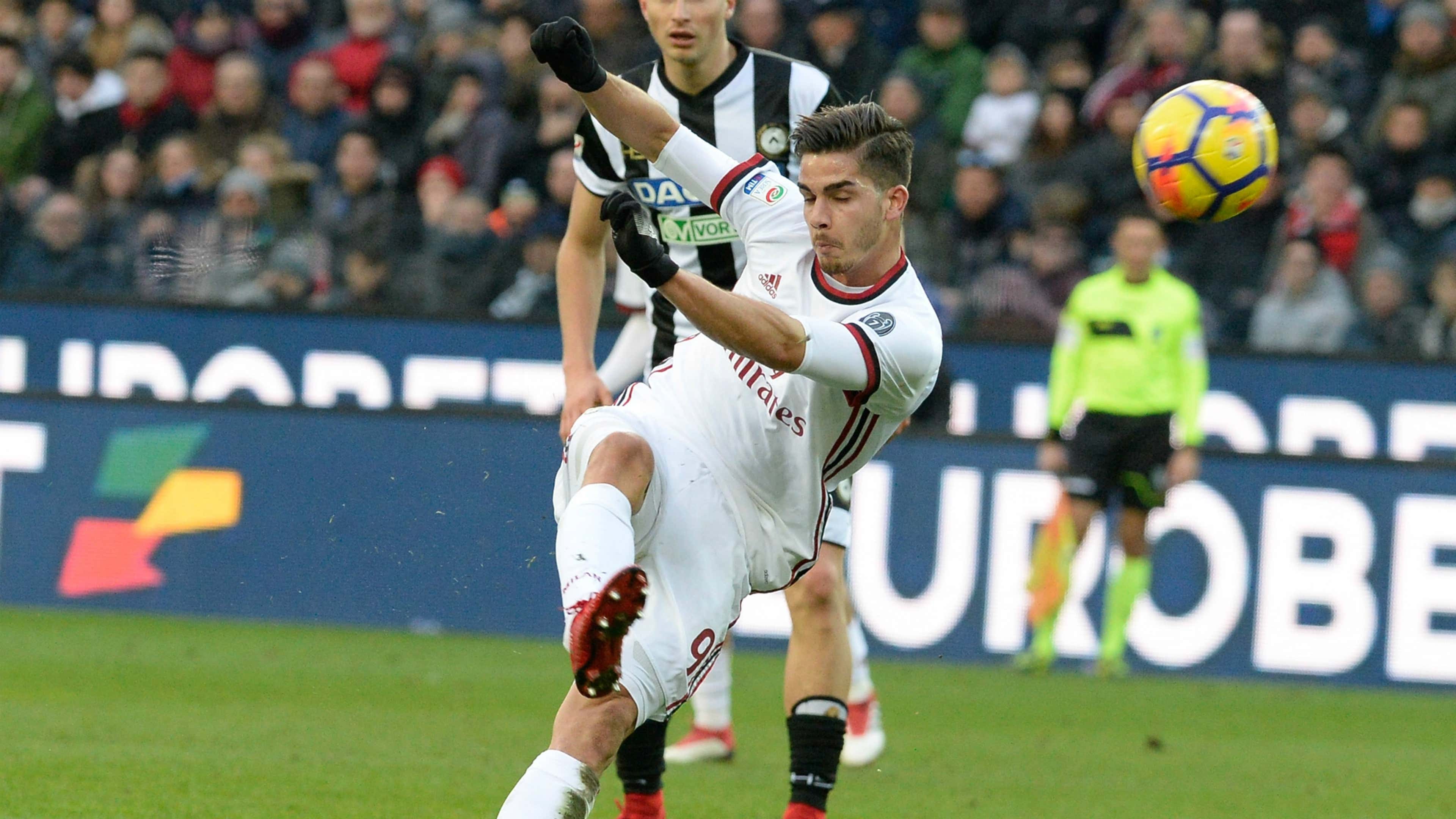 Andre Silva Udinese Milan Serie A 04022018
