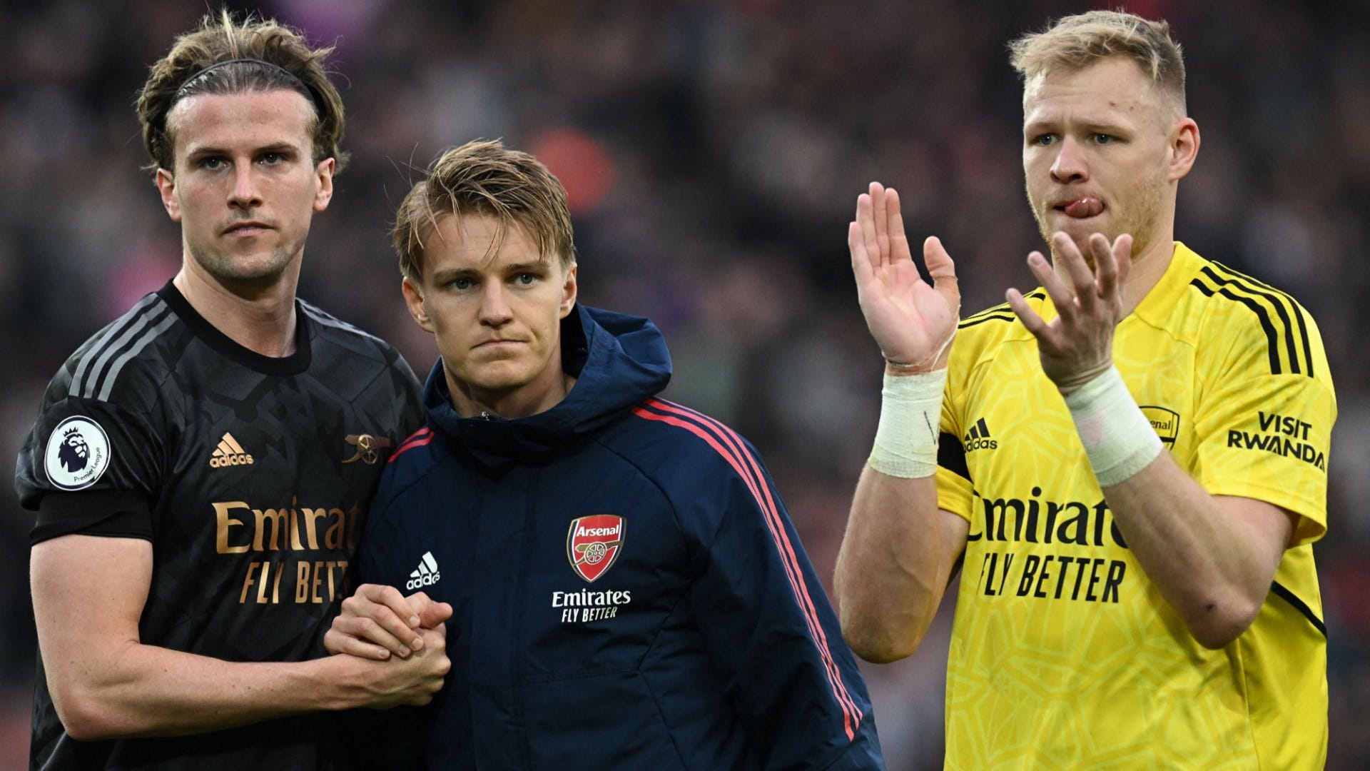 Holding-Odegaard-Ramsdale-Arsenal