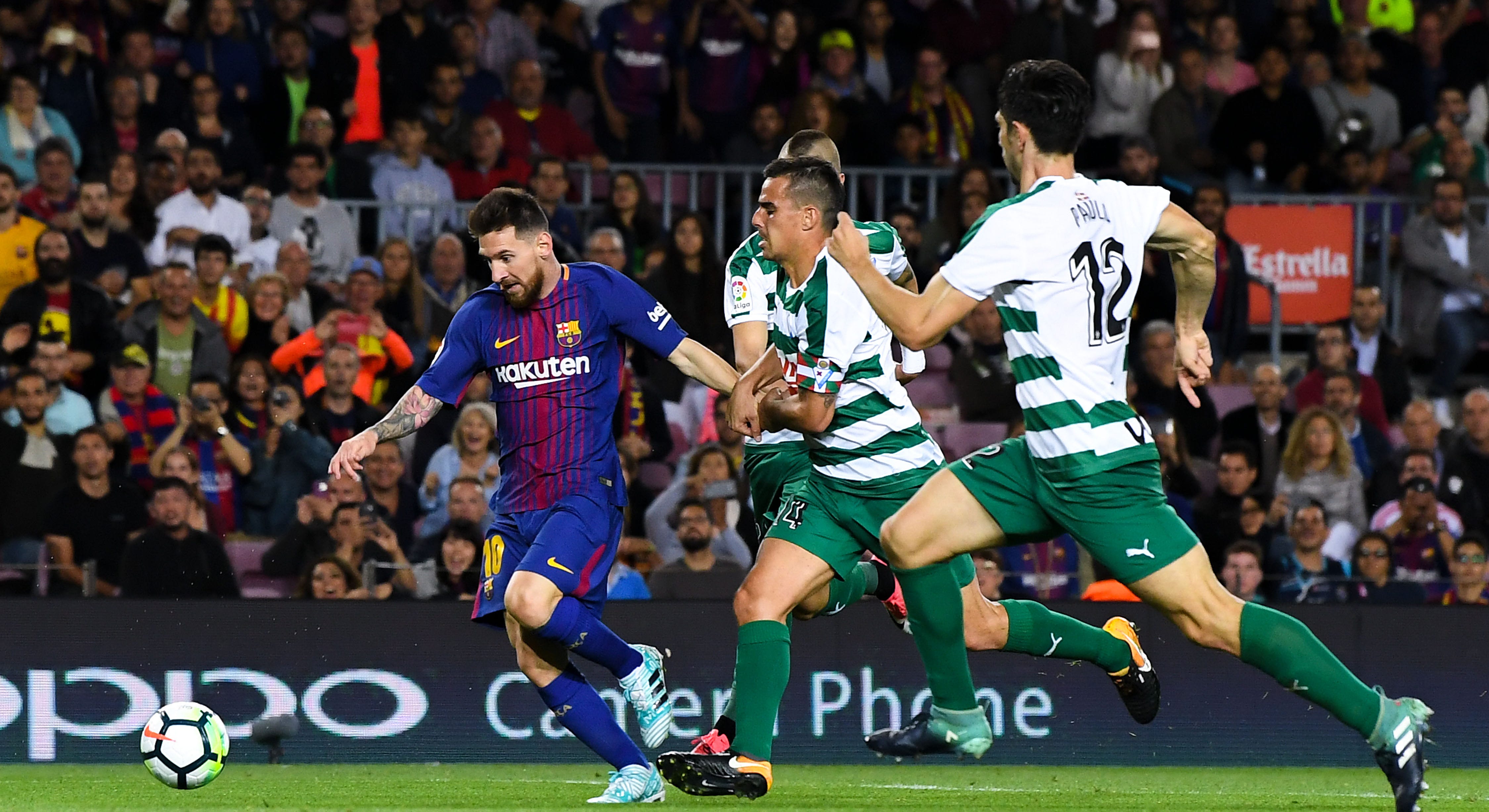 Lionel Messi Barcelona Eibar