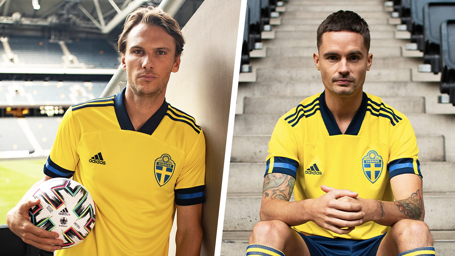 Sweden EURO 2020 adidas Home Kit - FOOTBALL FASHION