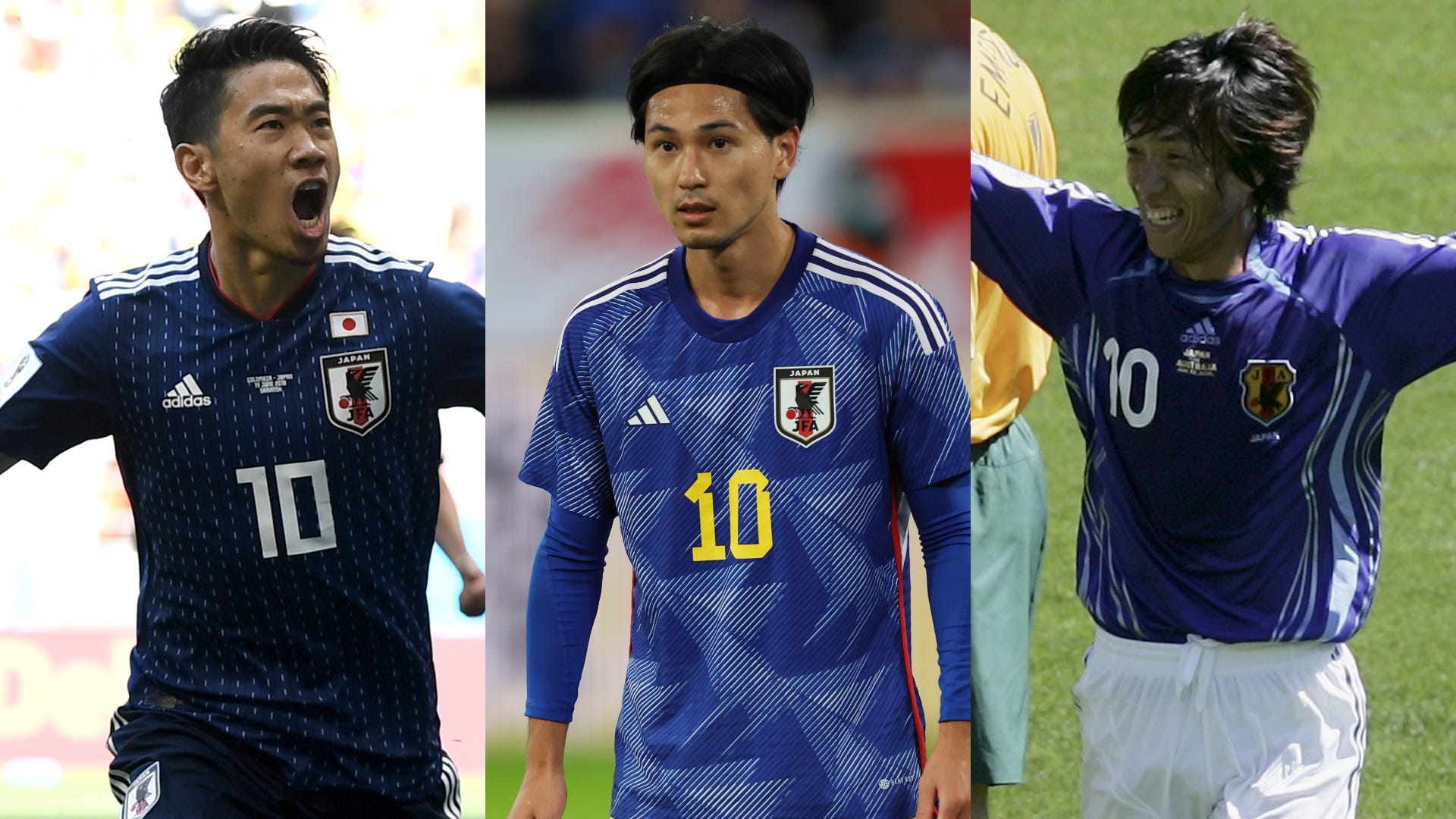 サッカー日本代表 ワールドカップで10番を着用した選手は 歴代w杯背番号の系譜 Goal Com 日本