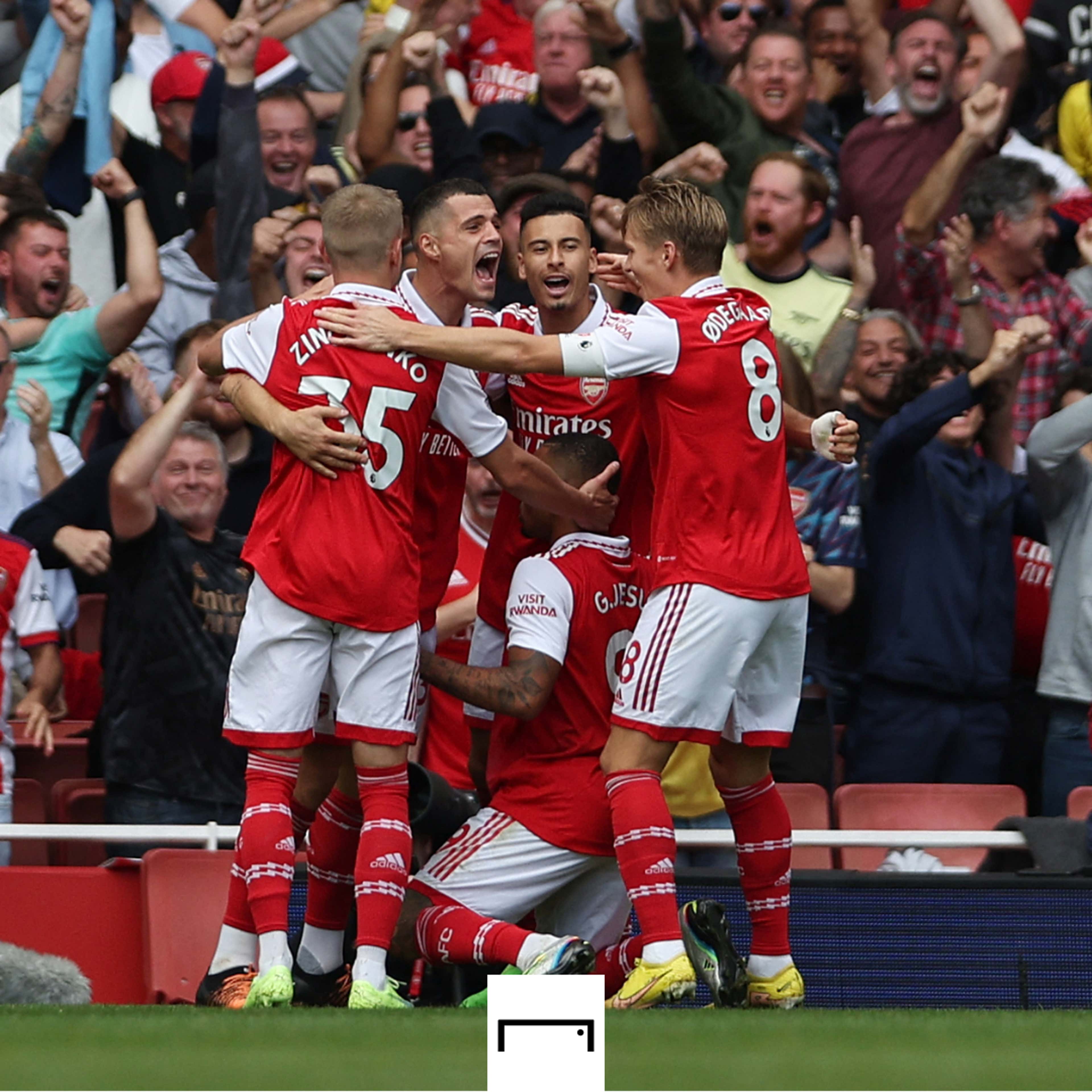 Arsenal celebrate