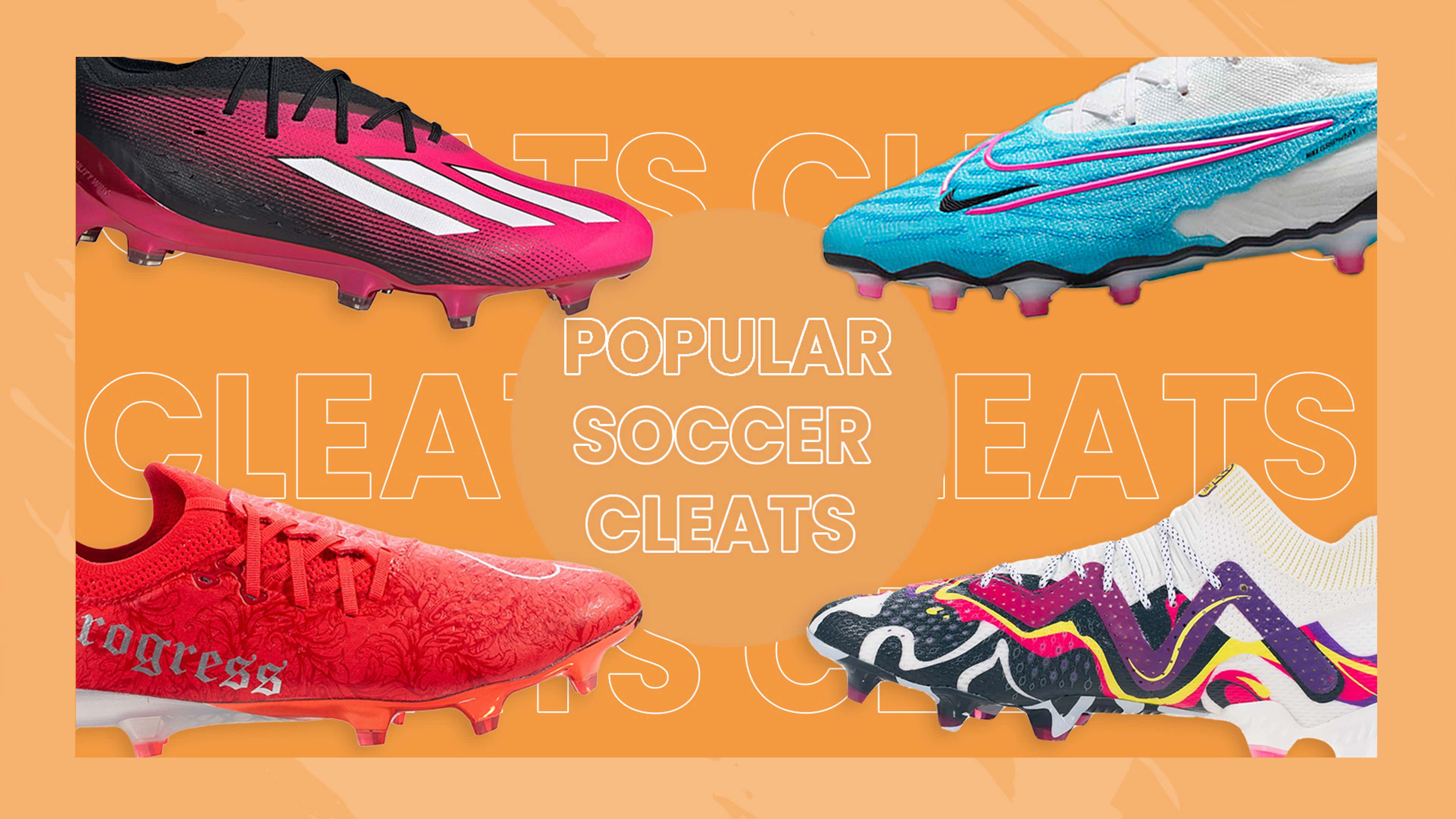 Popular soccer cleats 