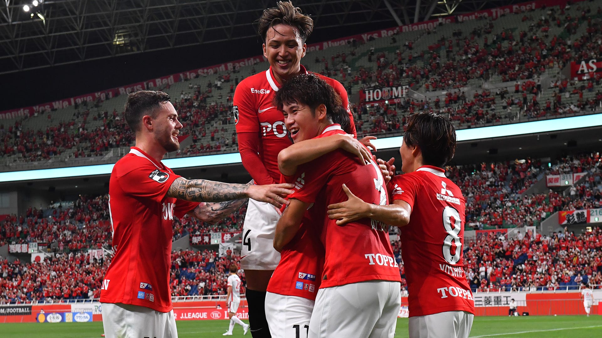 浦和レッズが2年連続ルヴァンカップ4強 昨季王者名古屋グランパスを退ける Jリーグ Goal Com 日本