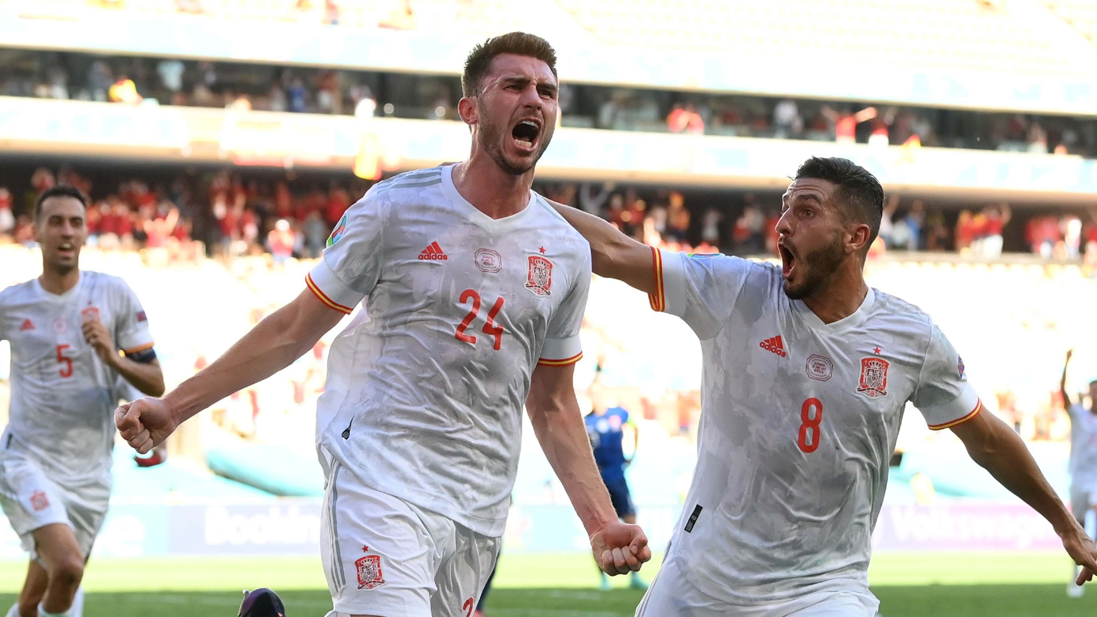 Spain score five goals in European Championship match for first time with  Slovakia mauling