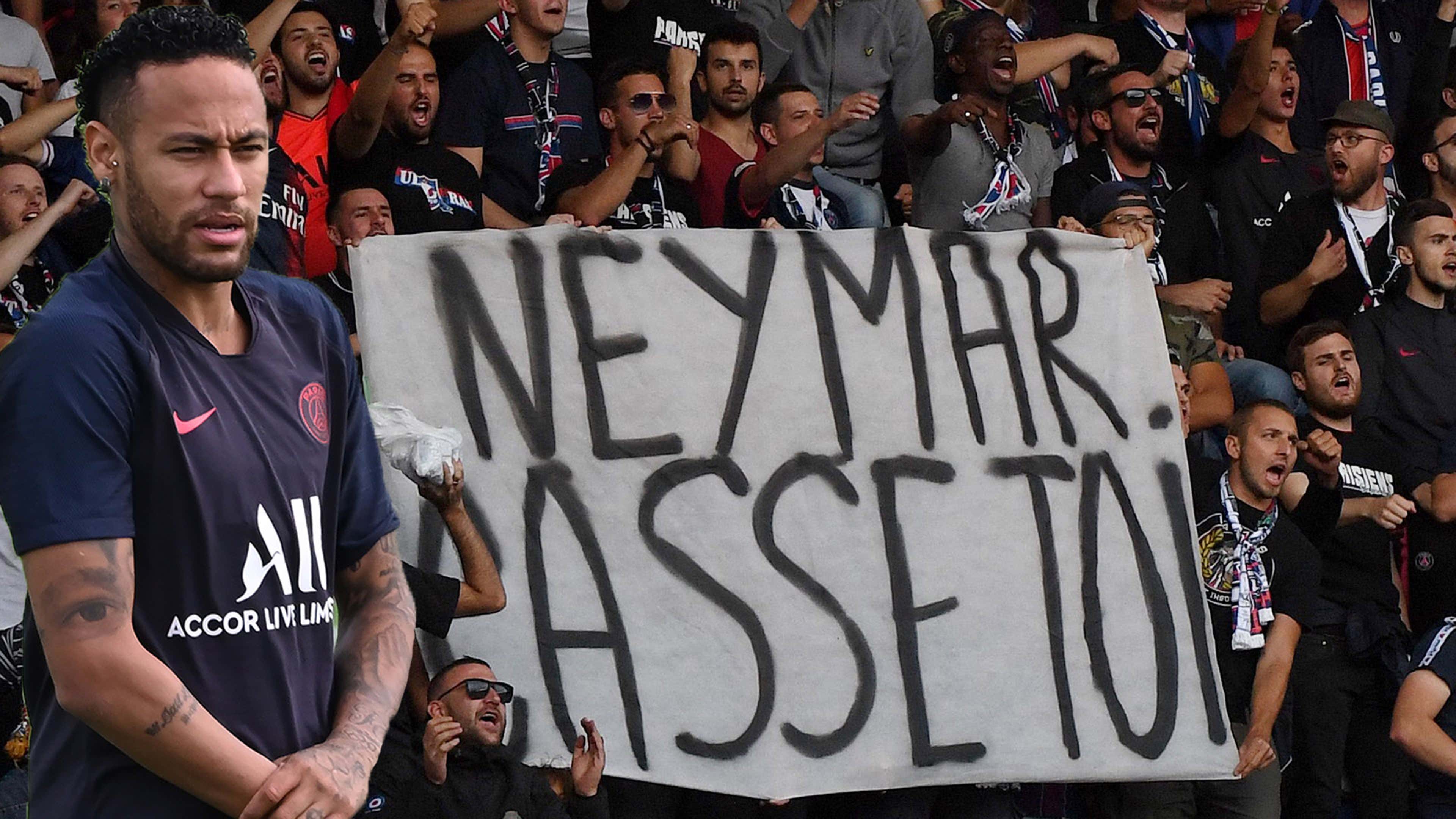 Neymar fan protests GFX